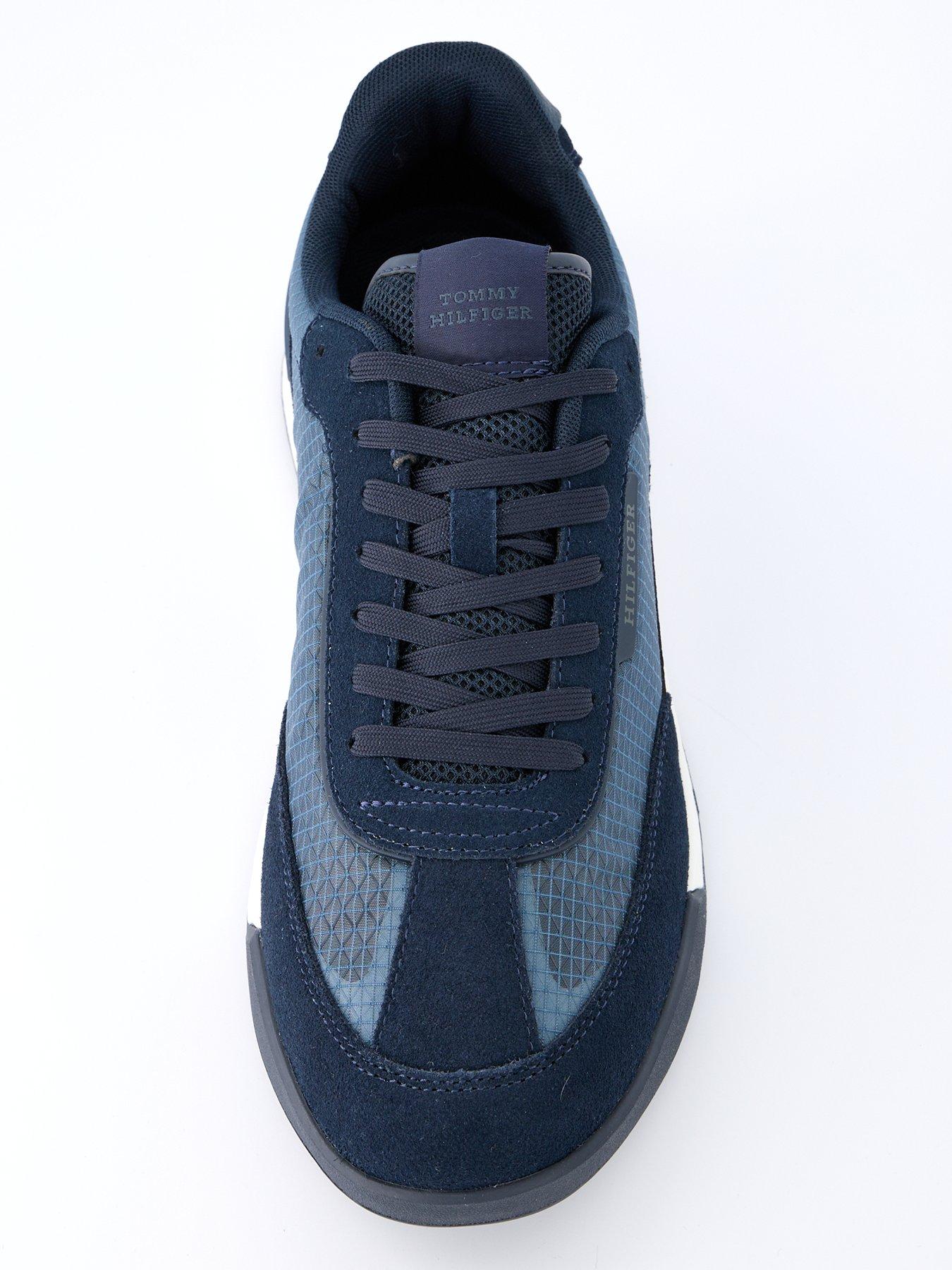  image of tommy-hilfiger-ripstop-retro-running-shoes-navy