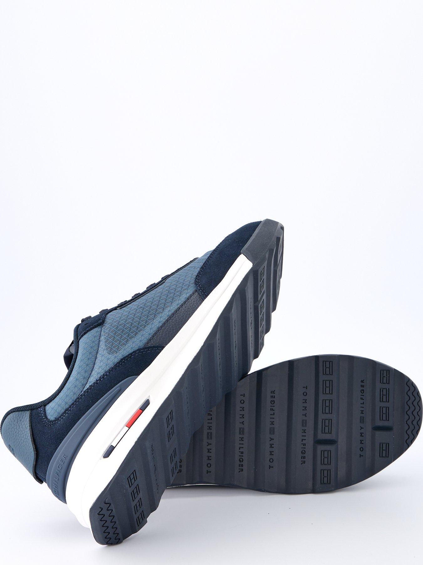  image of tommy-hilfiger-ripstop-retro-running-shoes-navy