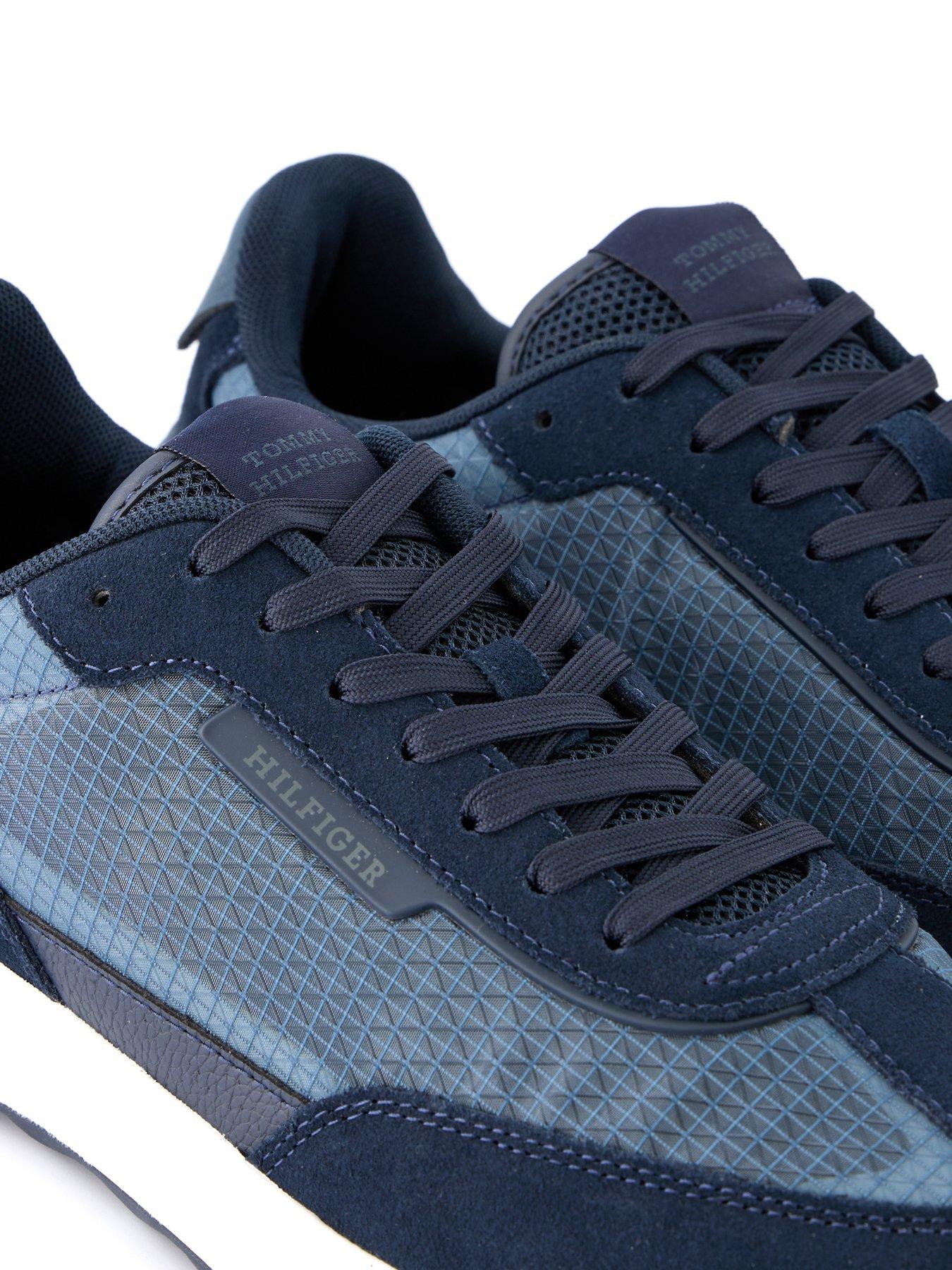  image of tommy-hilfiger-ripstop-retro-running-shoes-navy