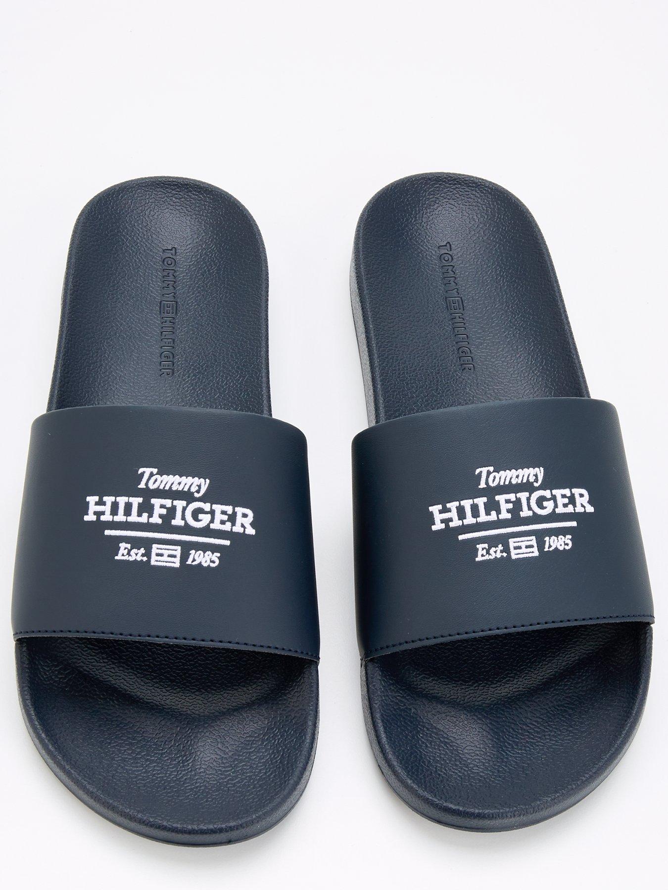  image of tommy-hilfiger-hilfiger-85-pool-slide-navy