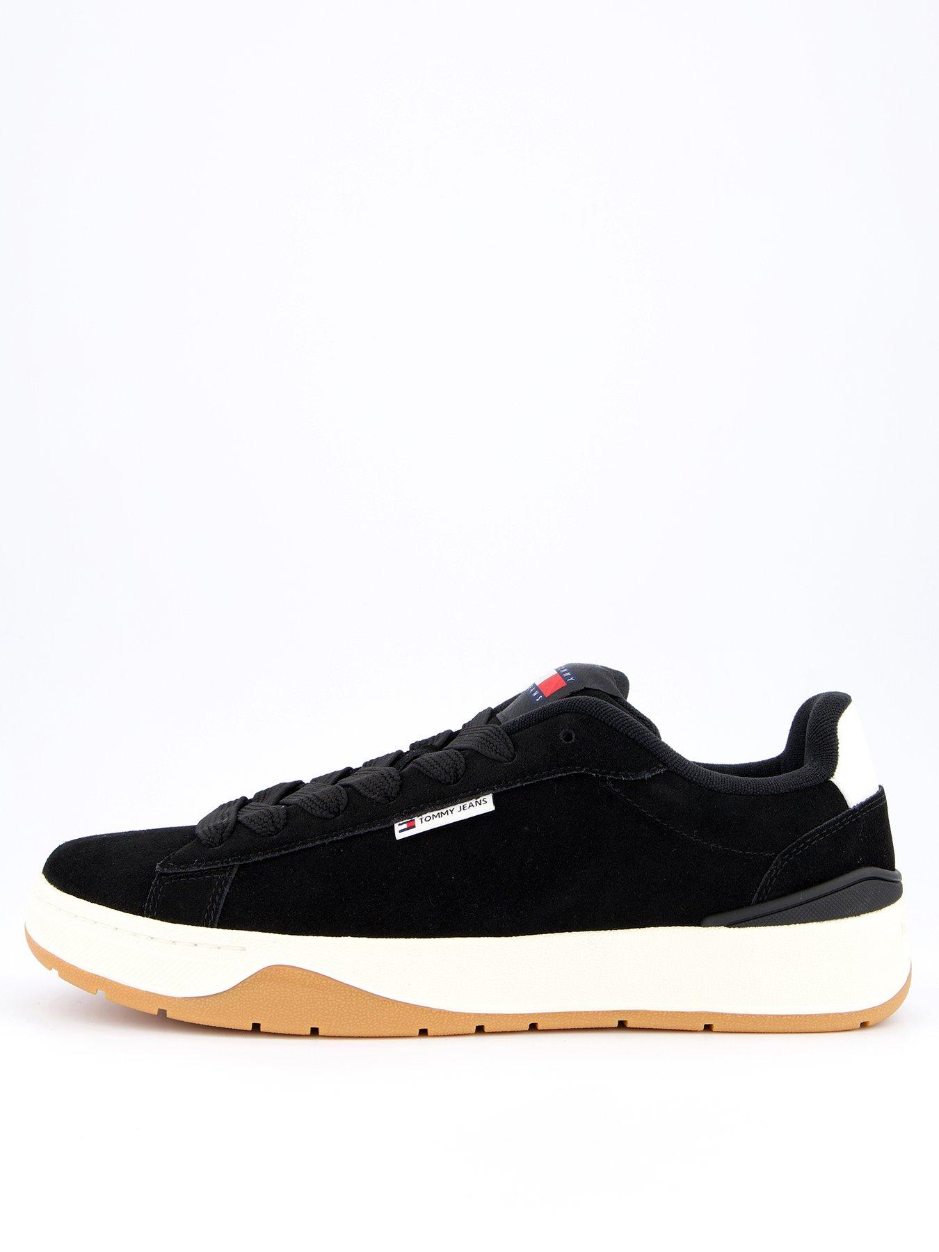 tommy-jeans-suede-skater-sneakers-black
