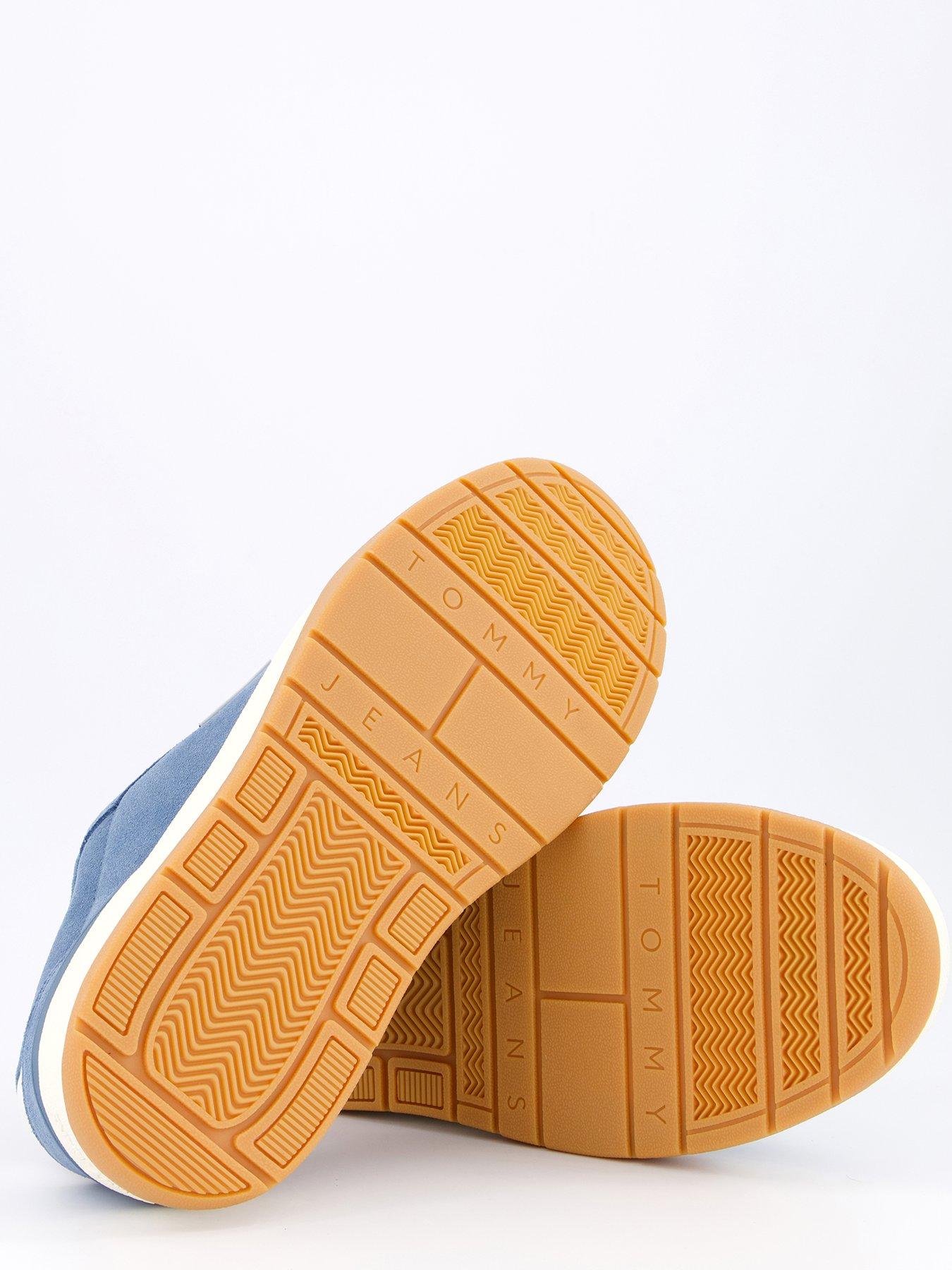  image of tommy-jeans-suede-skater-sneakers-blue
