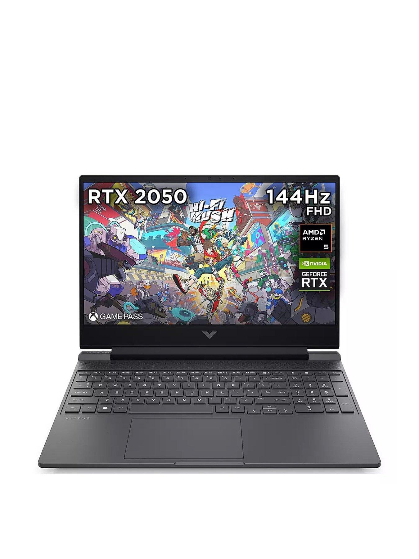 Image 1 of 8 of HP VICTUS 15-fb2004na Gaming Laptop - GeForce RTX 2050 - AMD Ryzen 5 - 8GB RAM - 512GB SSD - 15.6in - Full HD