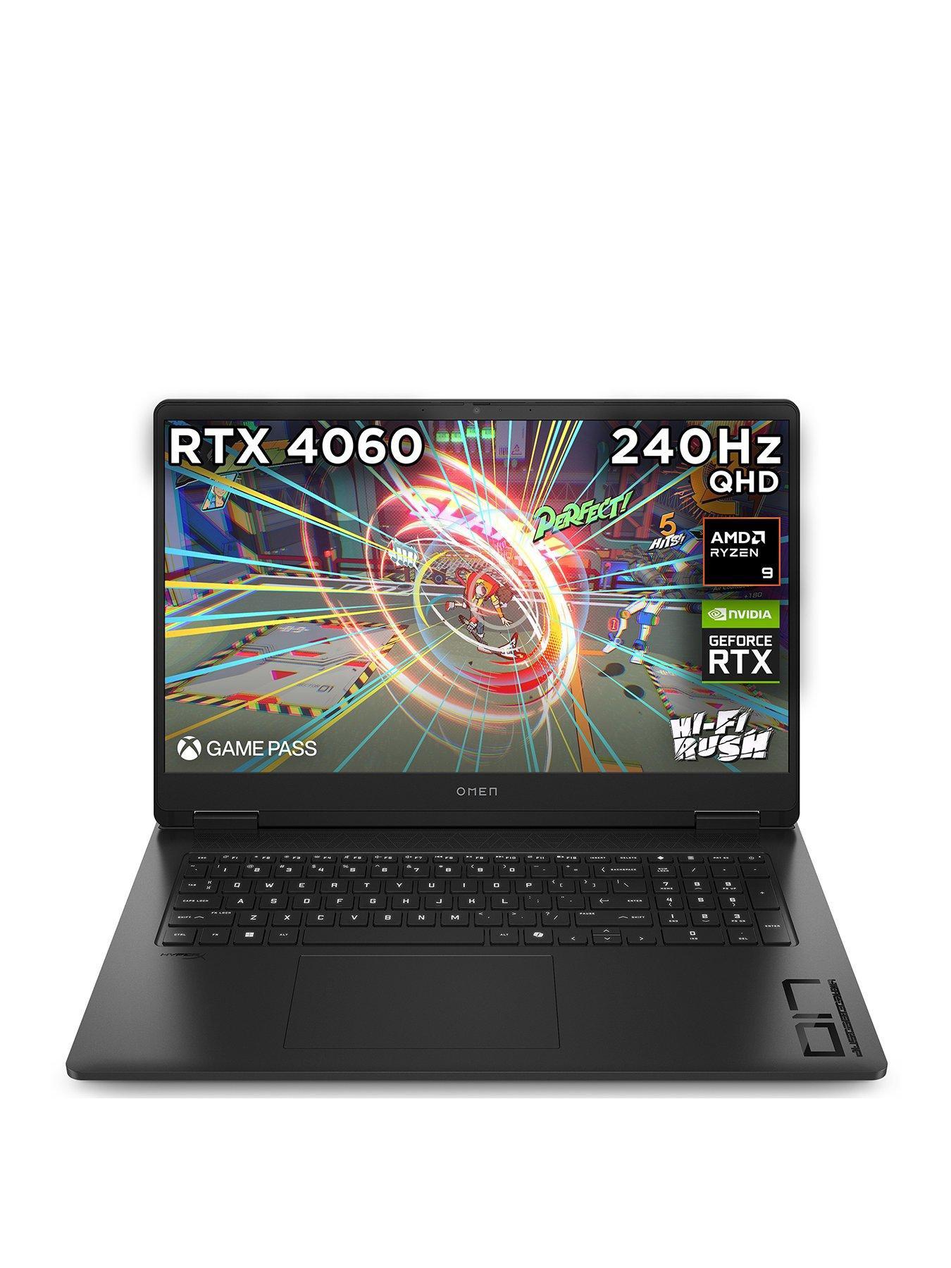 HP OMEN 17-db0004na Gaming Laptop GeForce RTX 4060 AMD Ryzen