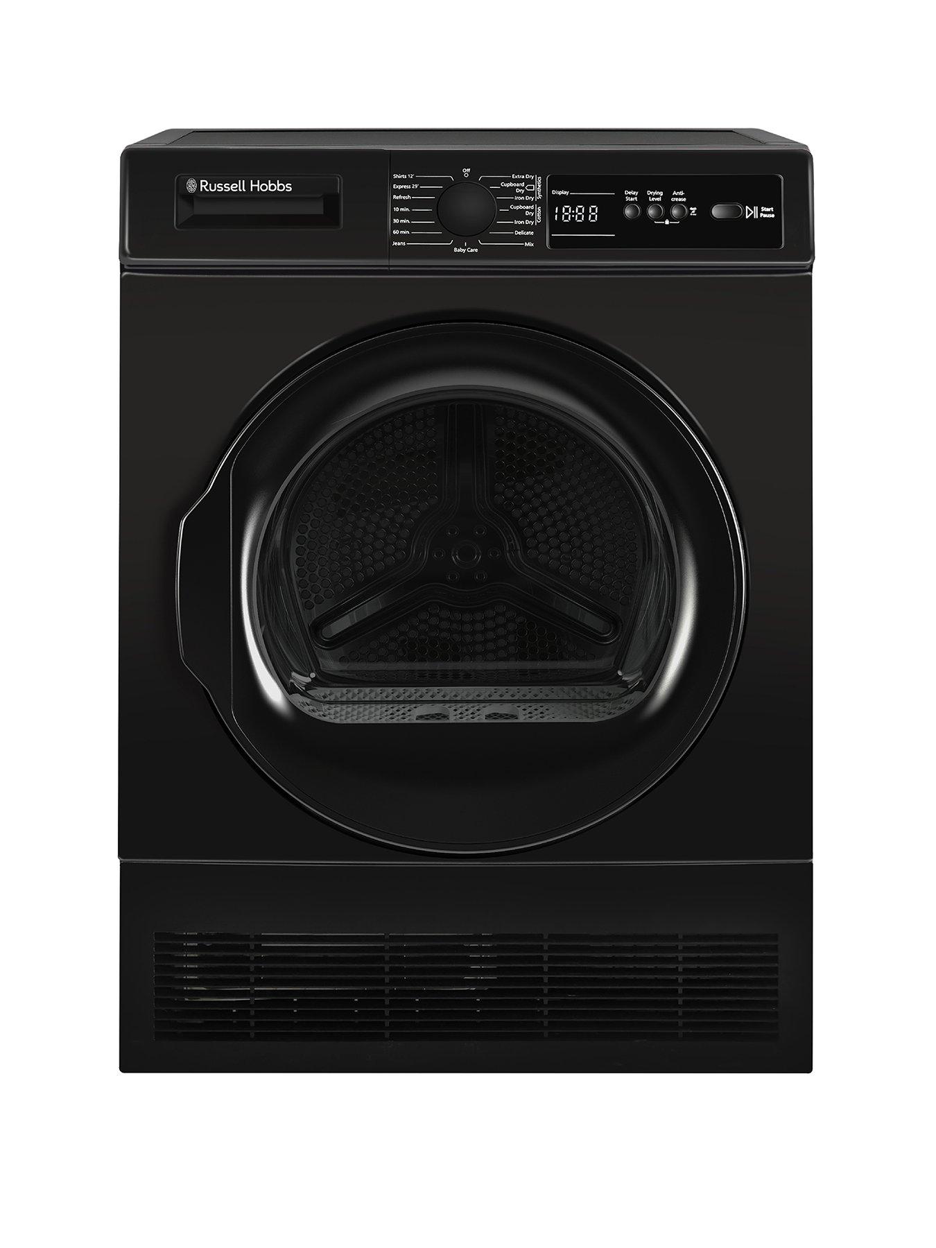 russell-hobbs-rh8ctd111b-11-series-8kg-condenser-dryer-in-black