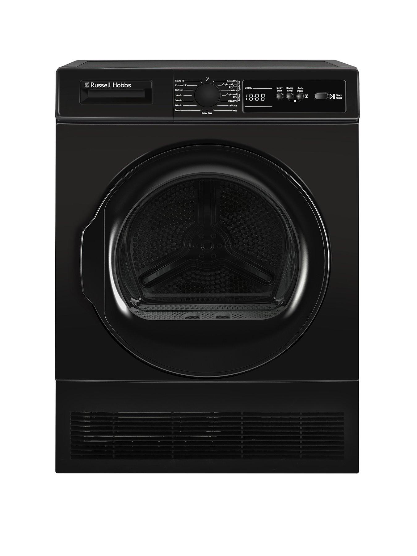 russell-hobbs-rh8ctd111b-11-series-8kg-condenser-dryer-in-black