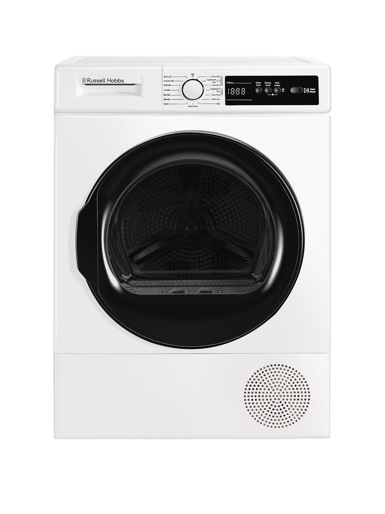 russell-hobbs-rh9hptd111w-11-series-9kg-heat-pump-tumble-dryer-in-white