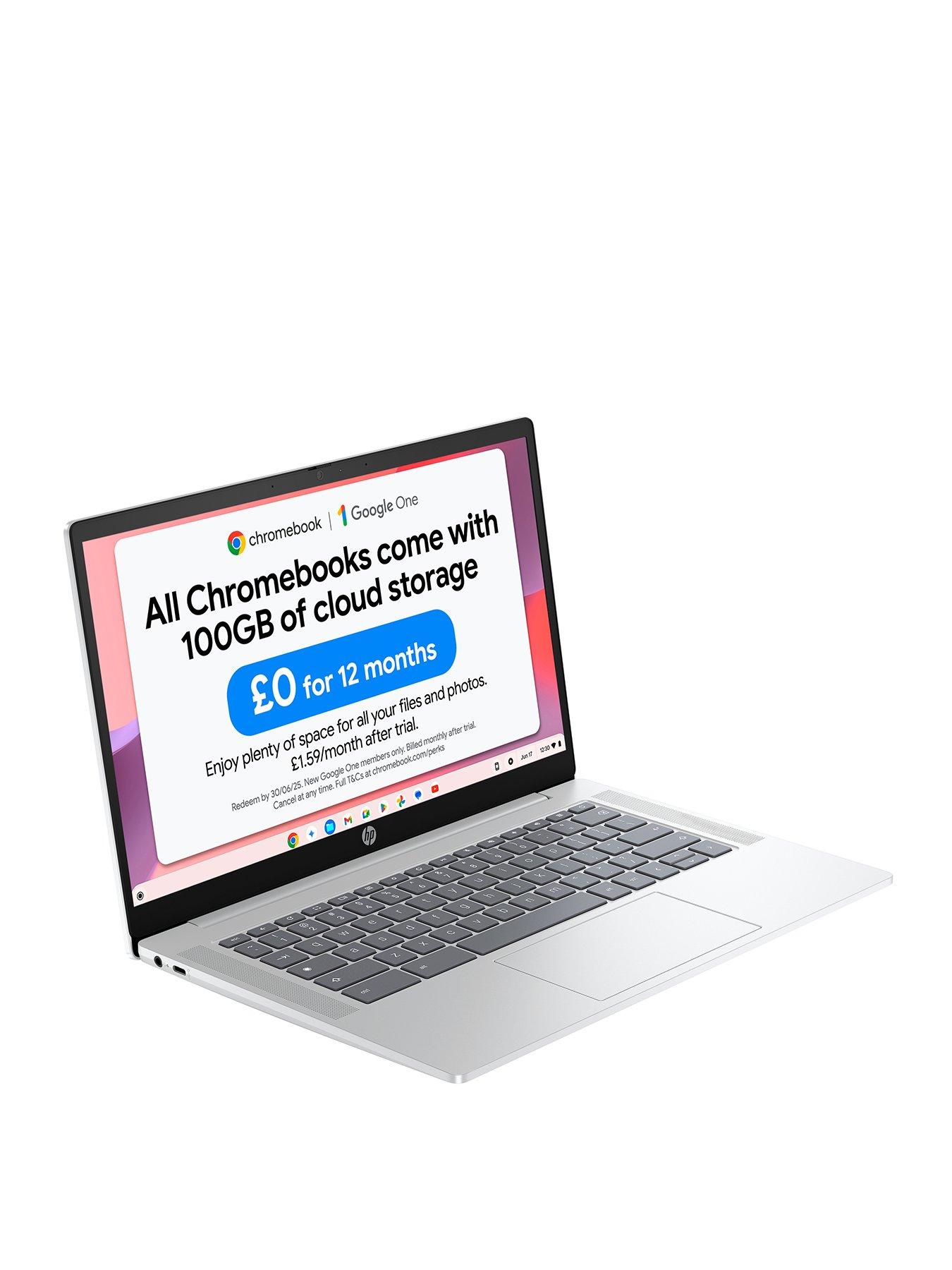 HP Chromebook 14a-nf0002na - 14in HD, Intel N100, 4GB RAM, 128GB