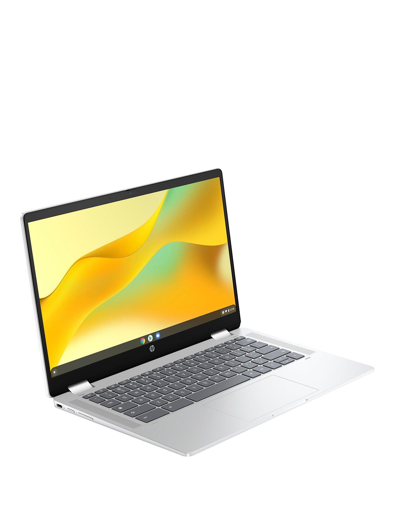  image of hp-chromebook-x360-14b-cd0002na-14in-hd-intel-n100nbsp4gb-ram-128gb-ssd-silver