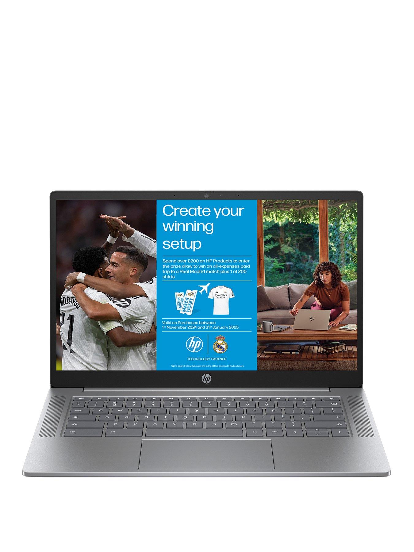  image of hp-chromebook-plus-14a-nf0000na-14in-fhdnbspintel-core-i3-8gb-ramnbsp256gb-ssd-silver