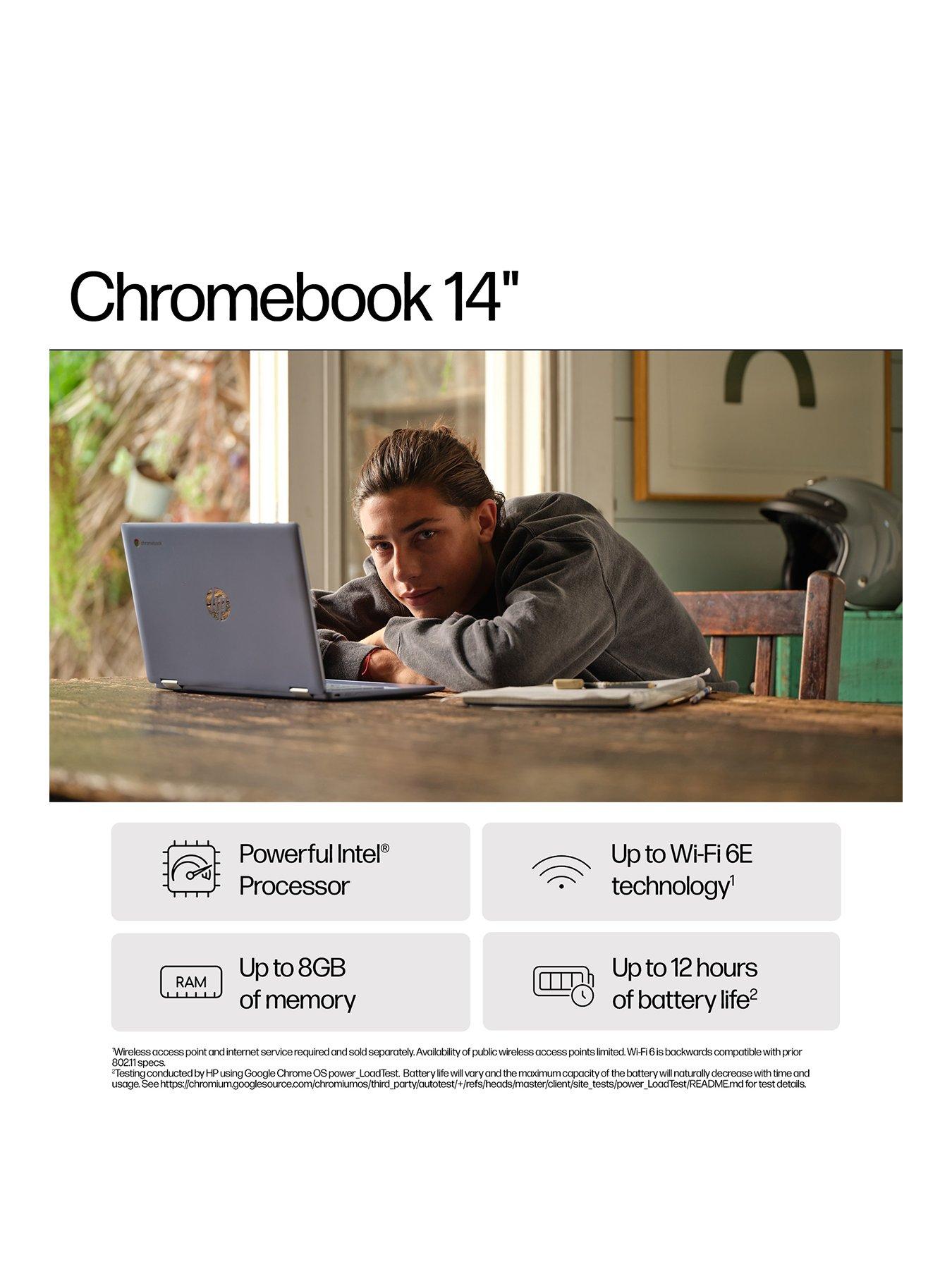  image of hp-chromebook-plus-14a-nf0000na-14in-fhdnbspintel-core-i3-8gb-ramnbsp256gb-ssd-silver