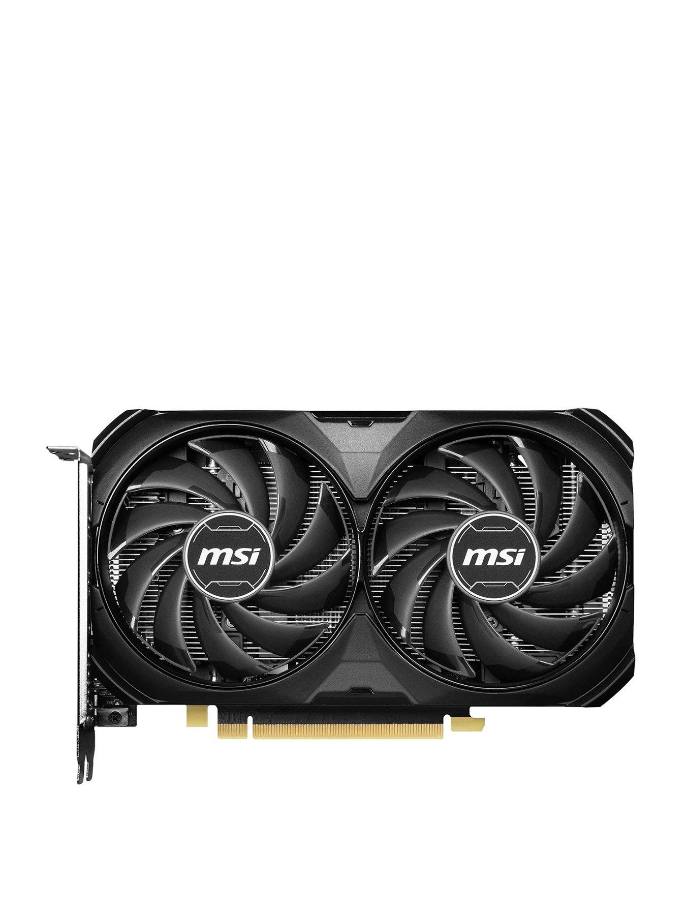  image of msi-rtx-4060-ti-8gb-ventus-2x-black-oc-graphics-card