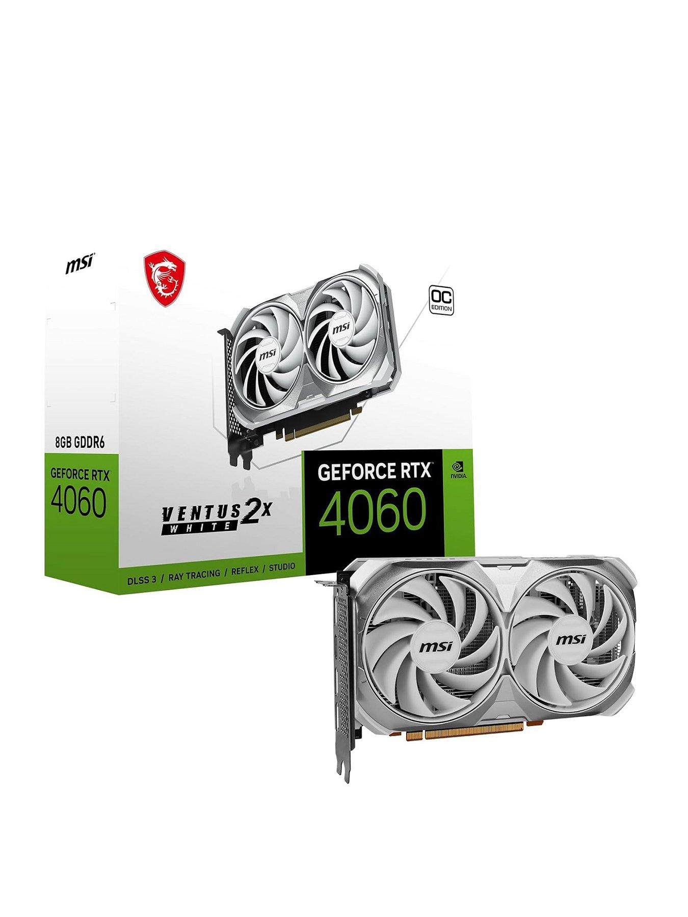 undefined RTX 4060 8Gb Ventus 2X White 8G Graphics Card
