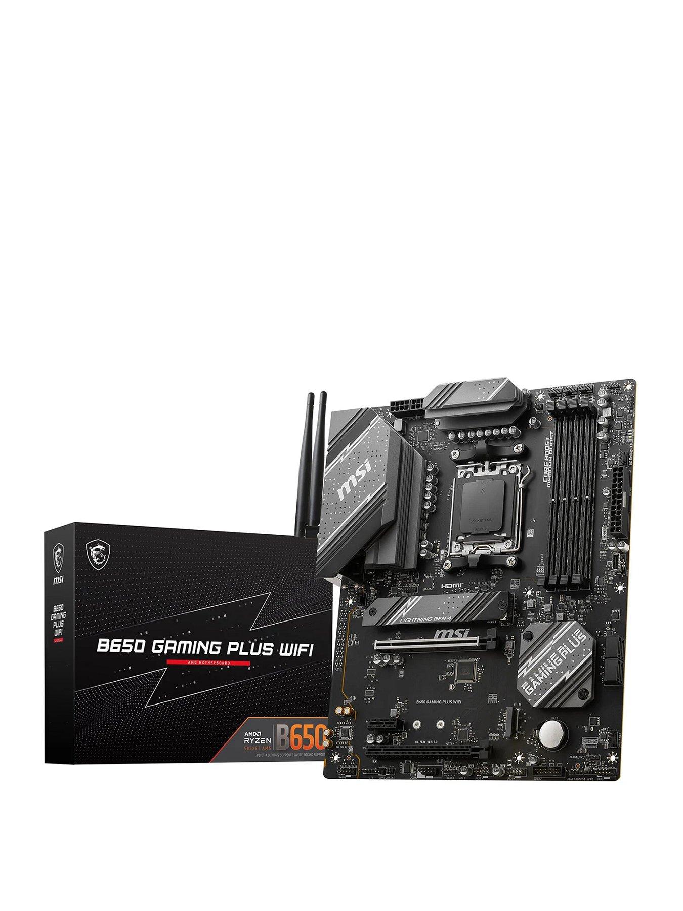 Image 1 of 4 of MSI Am5 B650 Gaming Plus Wifi Motherboard