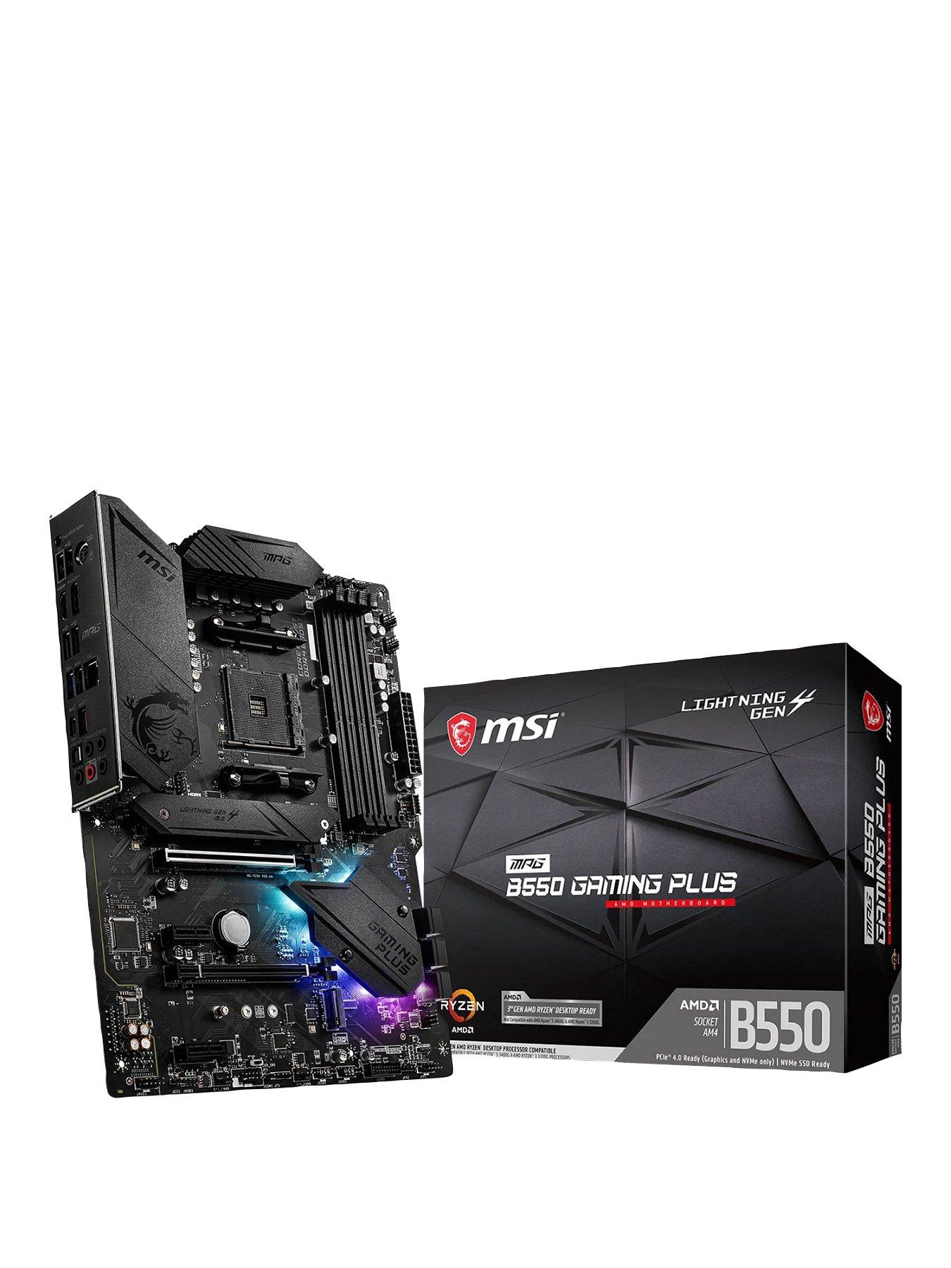 undefined Am4 MPG B550 Gaming Plus Motherboard