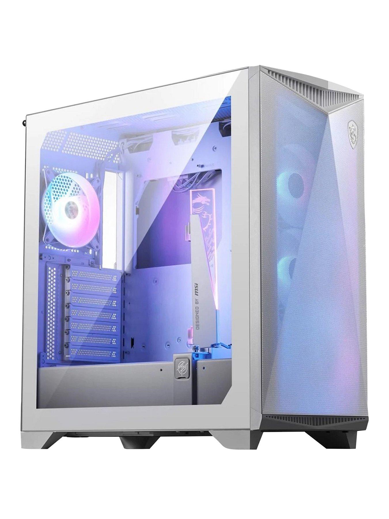 Image 1 of 7 of MSI MPG Gungnir 300R White PC Gaming Case