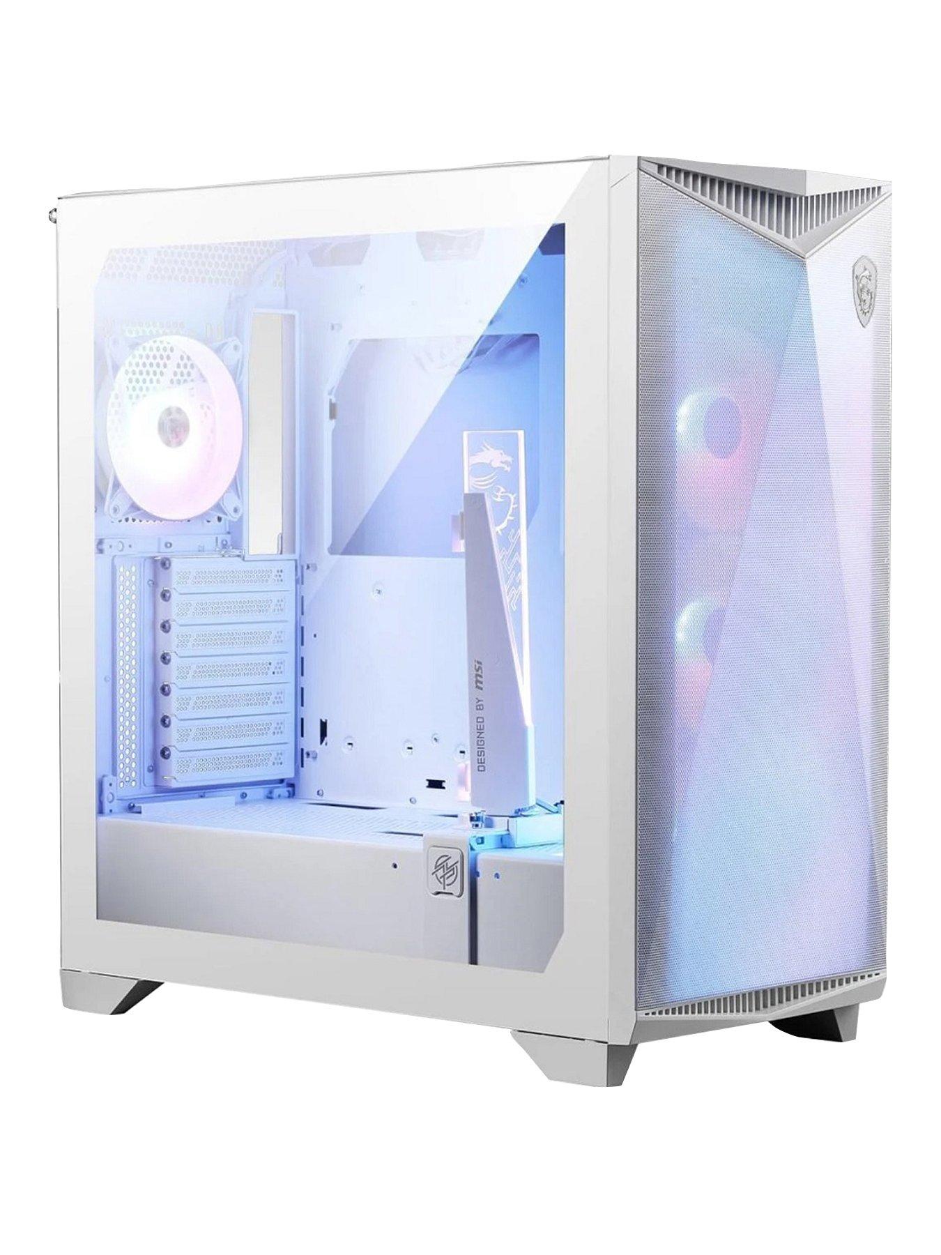 Image 2 of 7 of MSI MPG Gungnir 300R White PC Gaming Case