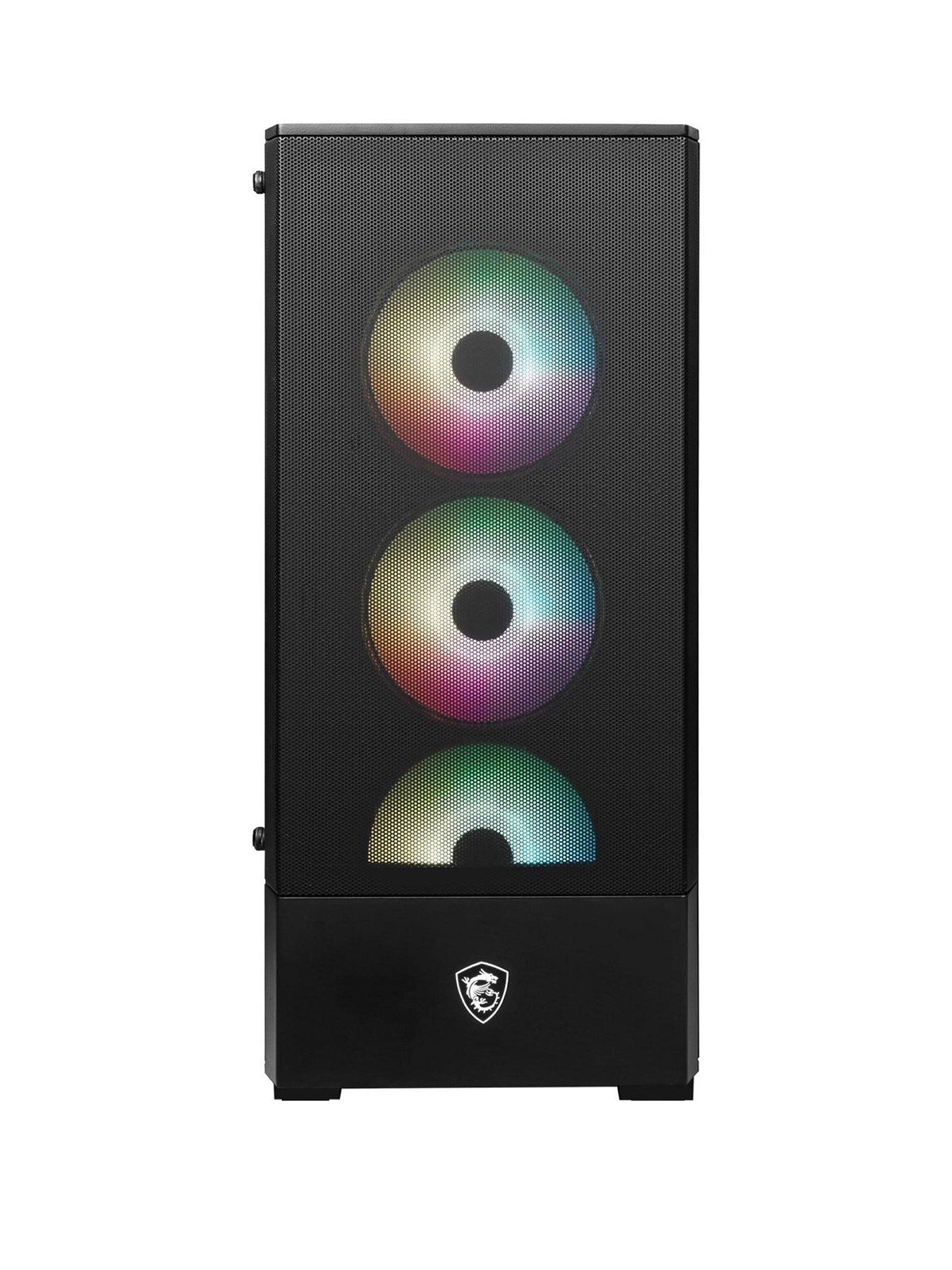  image of msi-mag-forge-112r-black-pc-gaming-case