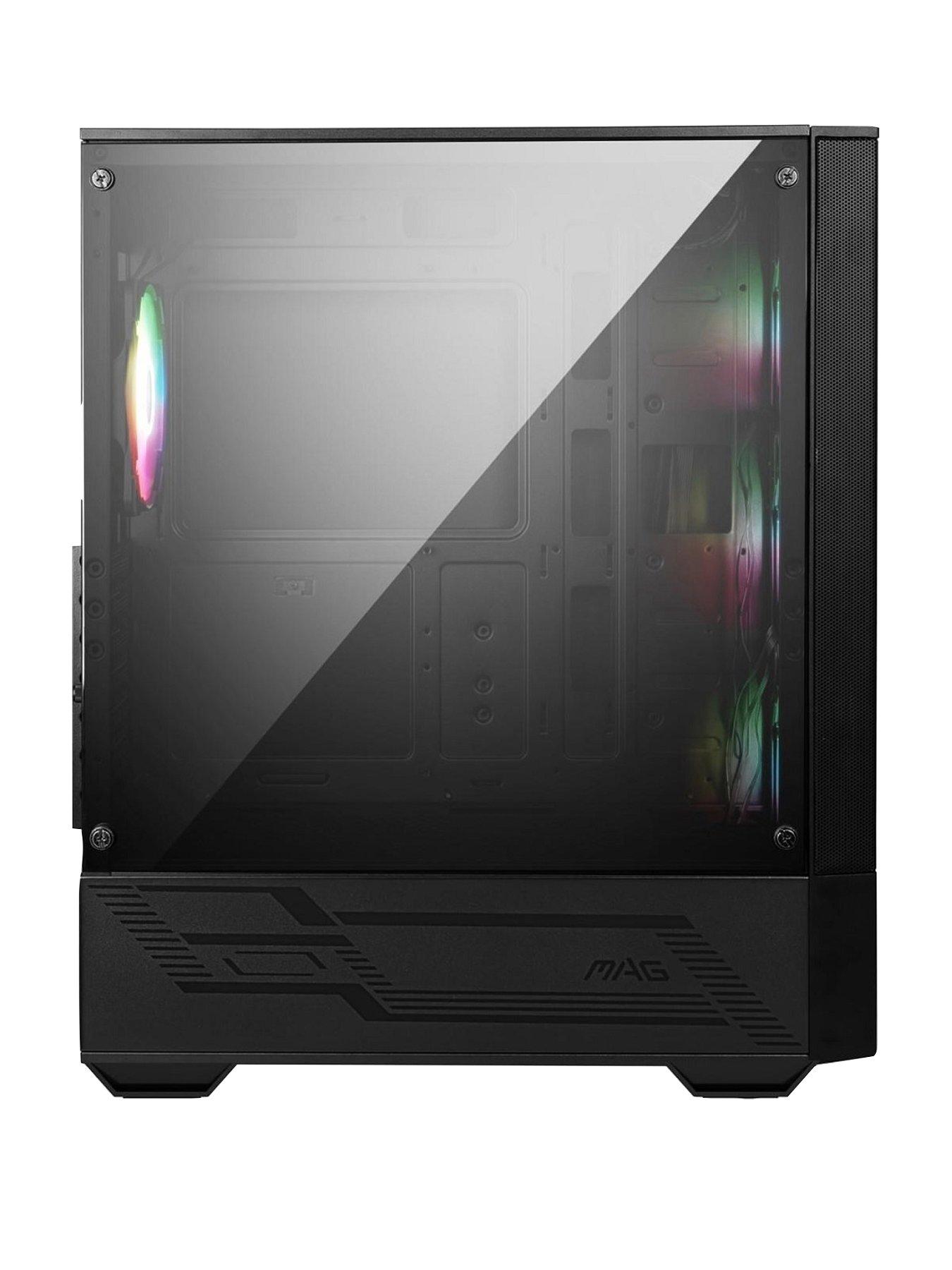  image of msi-mag-forge-112r-black-pc-gaming-case