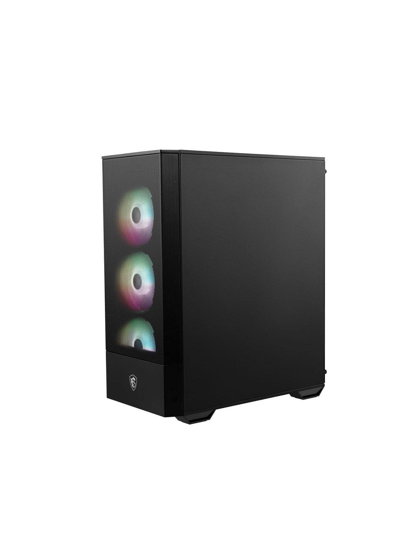  image of msi-mag-forge-112r-black-pc-gaming-case