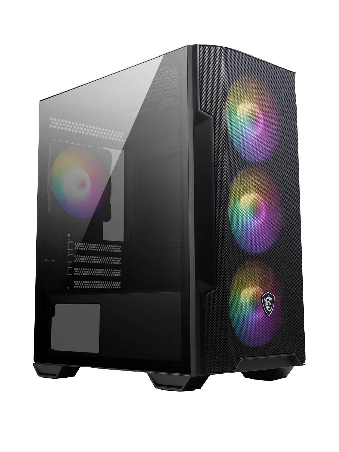 MSI MAG Forge M100R Black PC Gaming Case