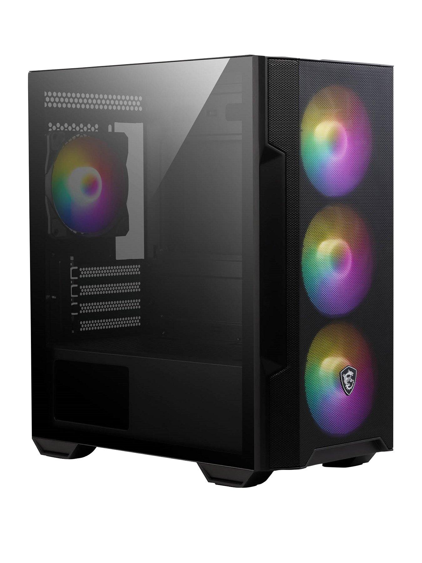  image of msi-mag-forge-m100r-black-pc-gaming-case