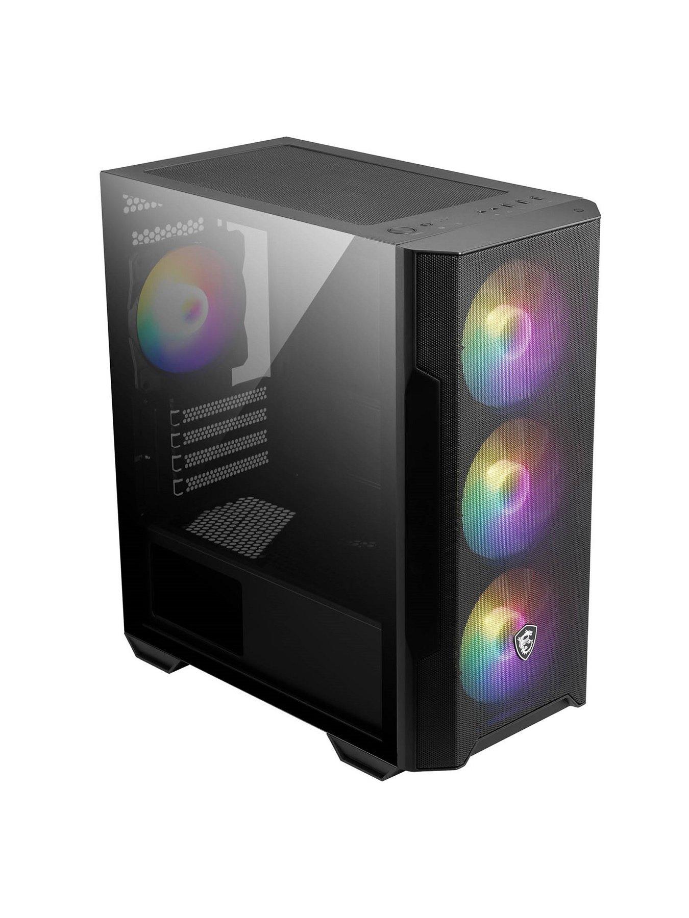  image of msi-mag-forge-m100r-black-pc-gaming-case