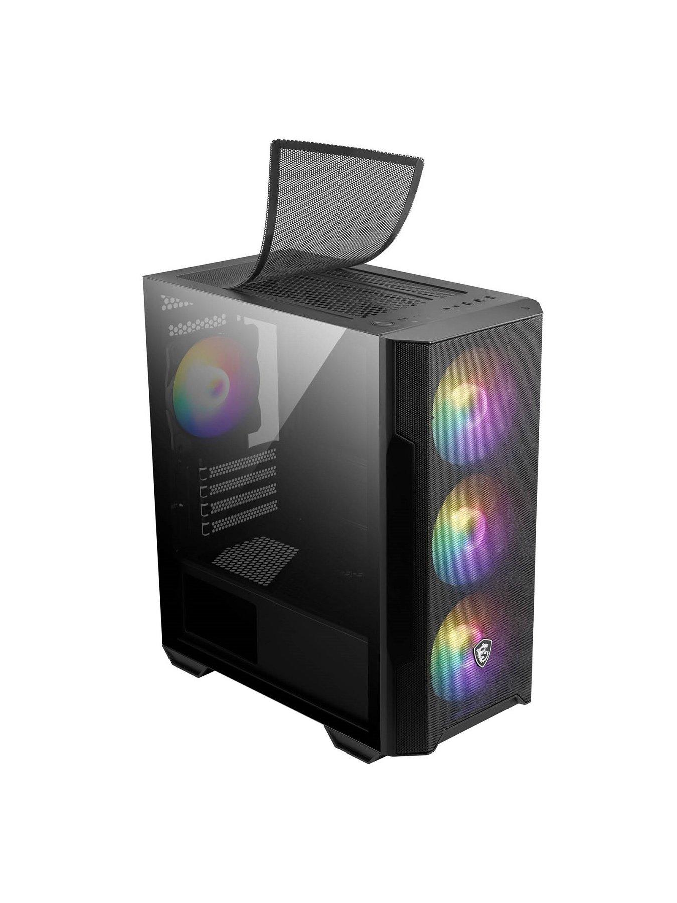  image of msi-mag-forge-m100r-black-pc-gaming-case