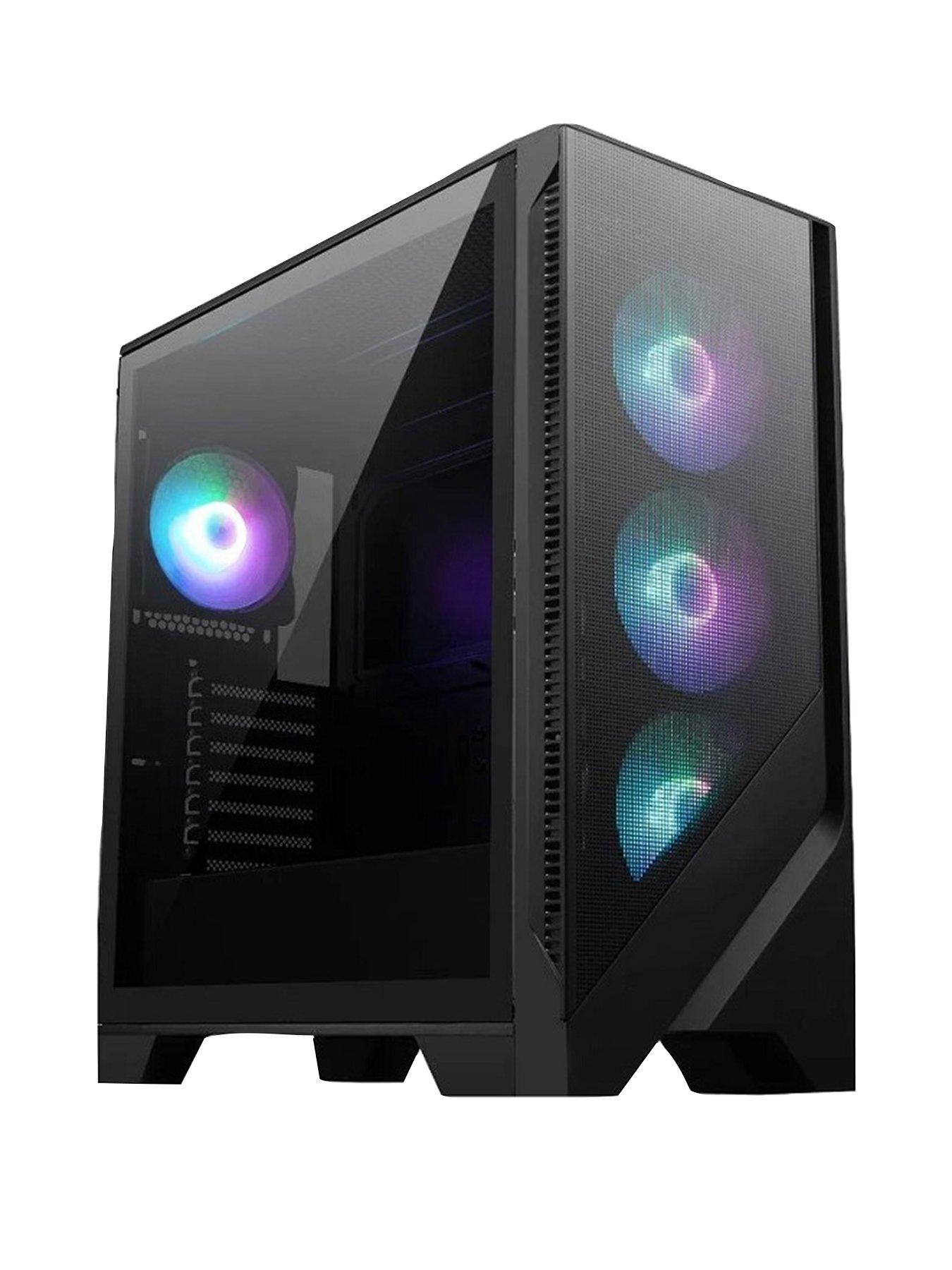 MSI MAG Forge 320R Airflow Black PC Gaming Case