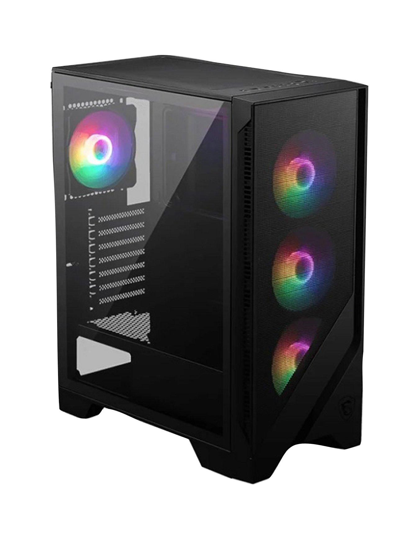 Image 2 of 5 of MSI MAG Forge 120A Airflow Black PC Gaming Case
