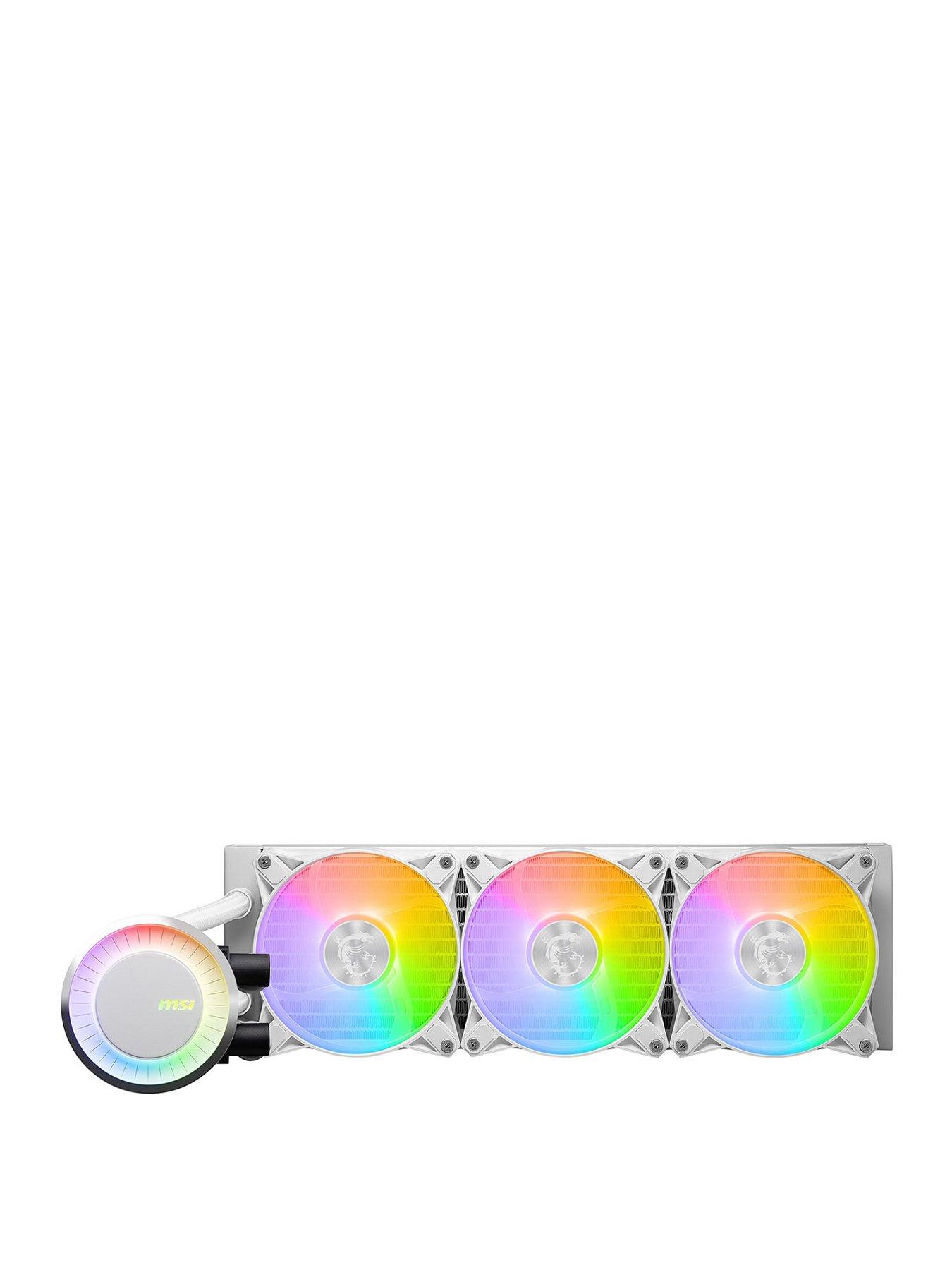 Image 2 of 4 of MSI MAG Coreliquid E360 CPU Cooler -&nbsp;White