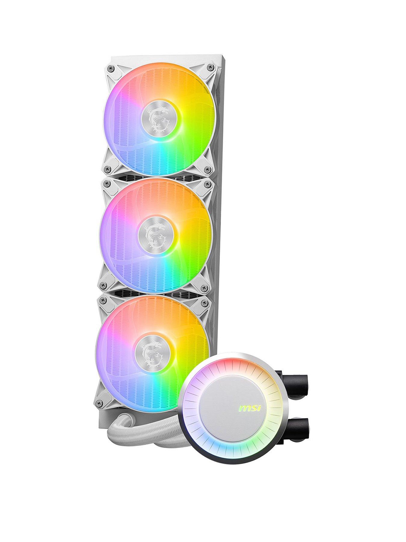 Image 3 of 4 of MSI MAG Coreliquid E360 CPU Cooler -&nbsp;White