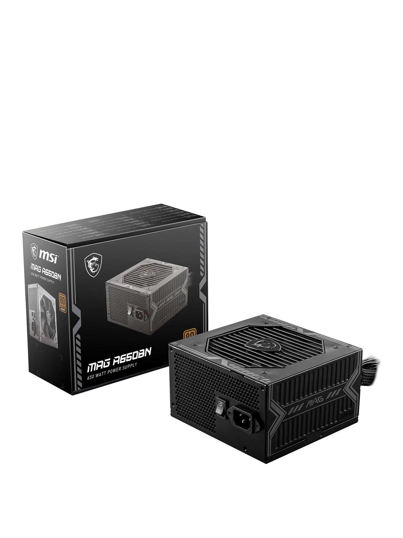 MSI 650W Bronze Standard MAG A650Bn PC Power Supply