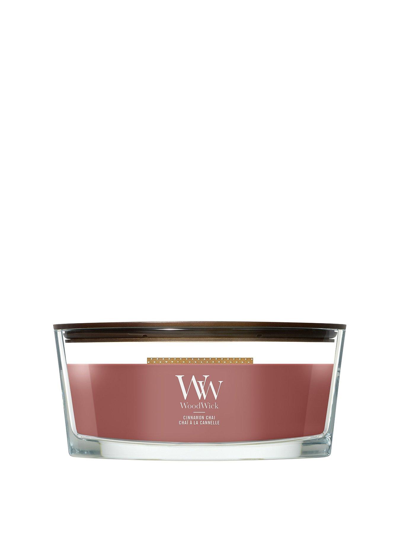 Image 1 of 1 of WoodWick Cinnamon Chai Ellipse Candle