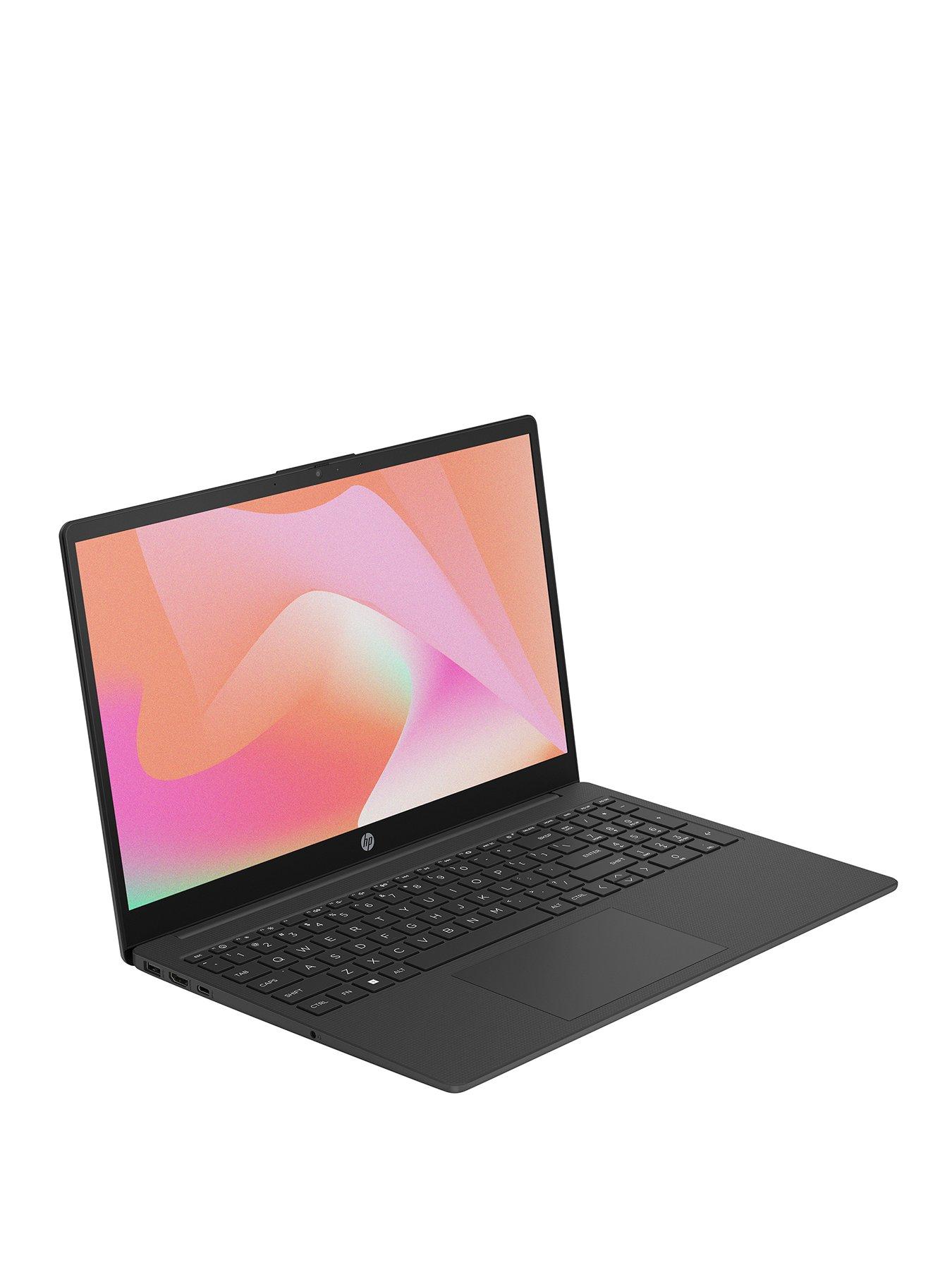 Image 2 of 8 of HP Laptop 15-fc0042na - 15.6in FHD, AMD Ryzen 5,&nbsp;16GB RAM, 512GB SSD - Black