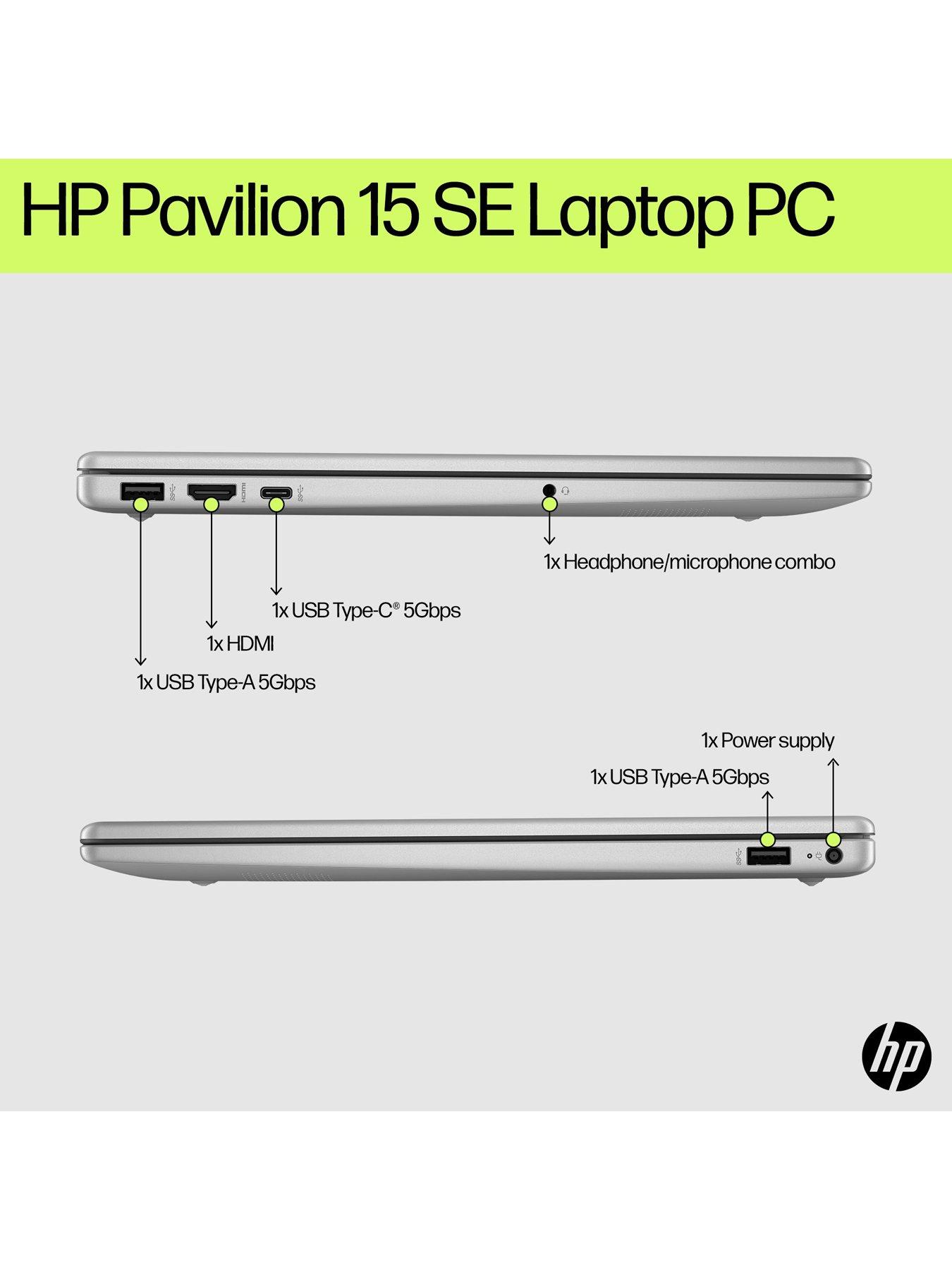 HP Pavilion 15 SE 15-fd0053na Laptop - 15.6in FHD, Intel Core i7