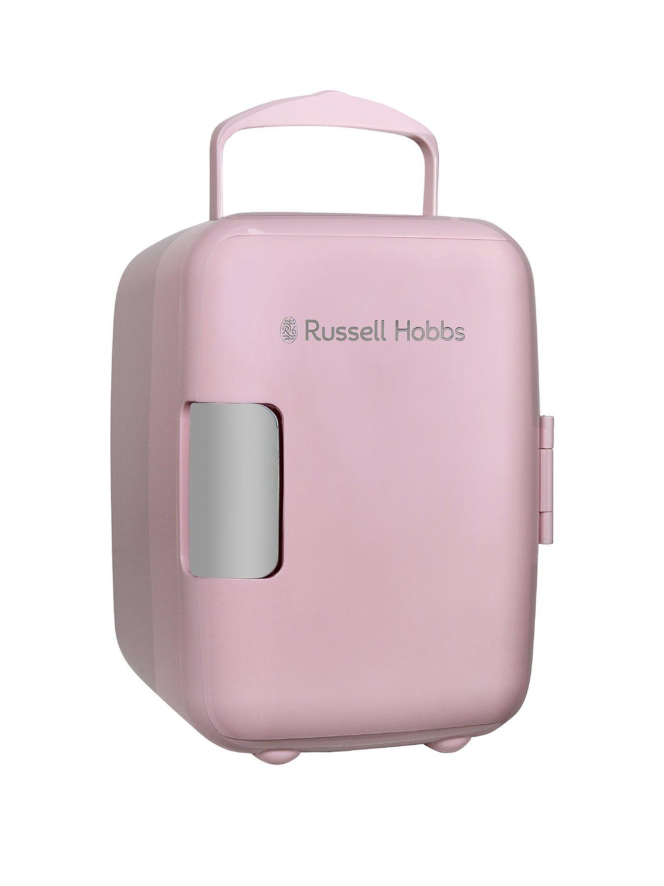  image of russell-hobbs-rh4clr1001p-mini-cooler-4l-pink