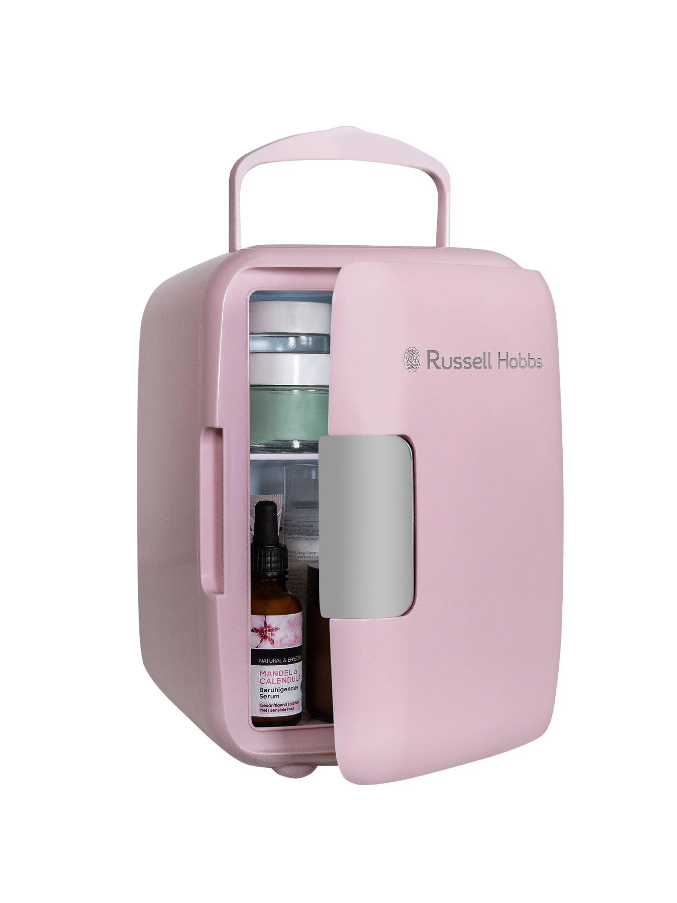  image of russell-hobbs-rh4clr1001p-mini-cooler-4l-pink