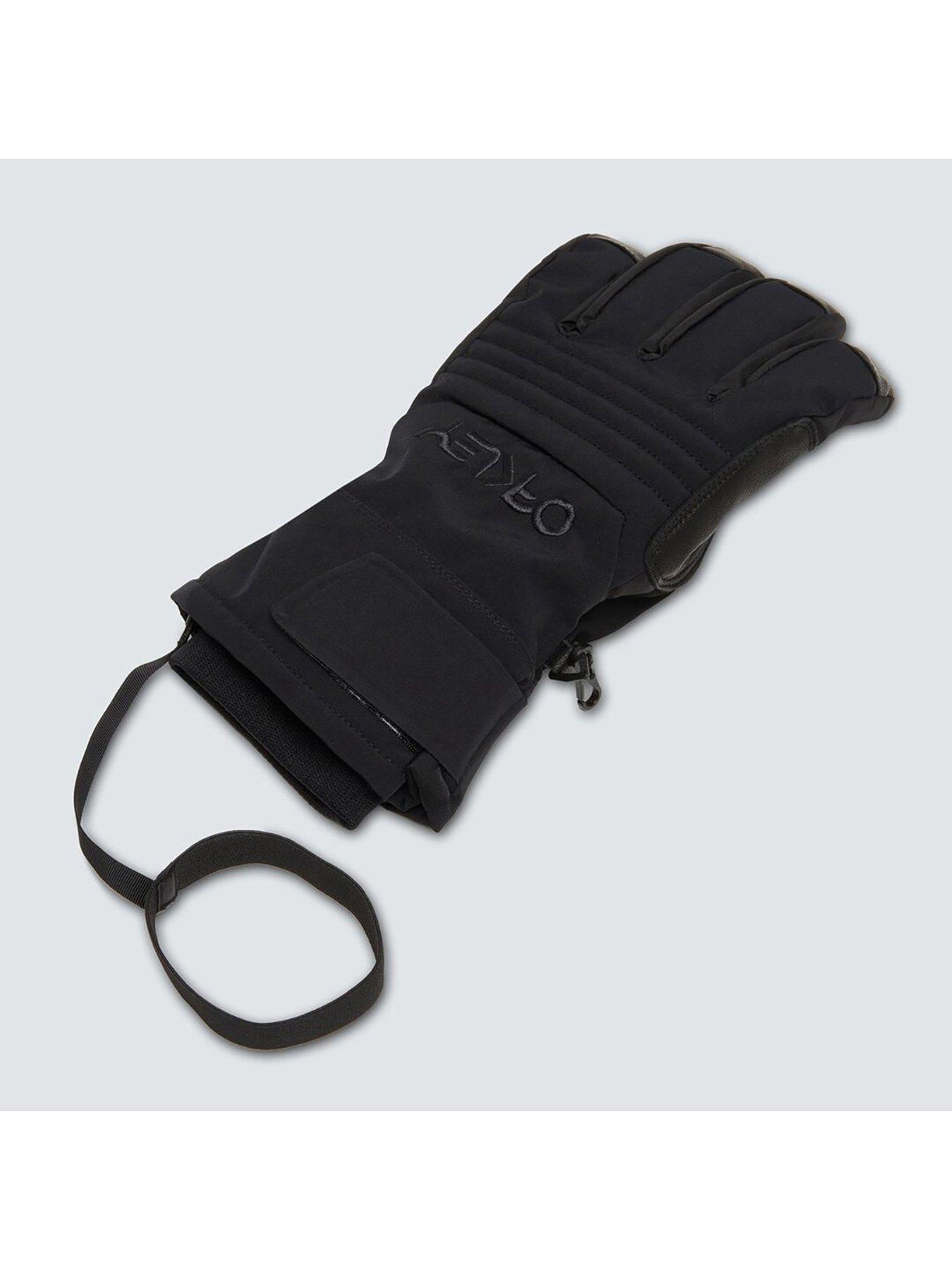  image of oakley-mens-oakley-b1b-ski-glove-black
