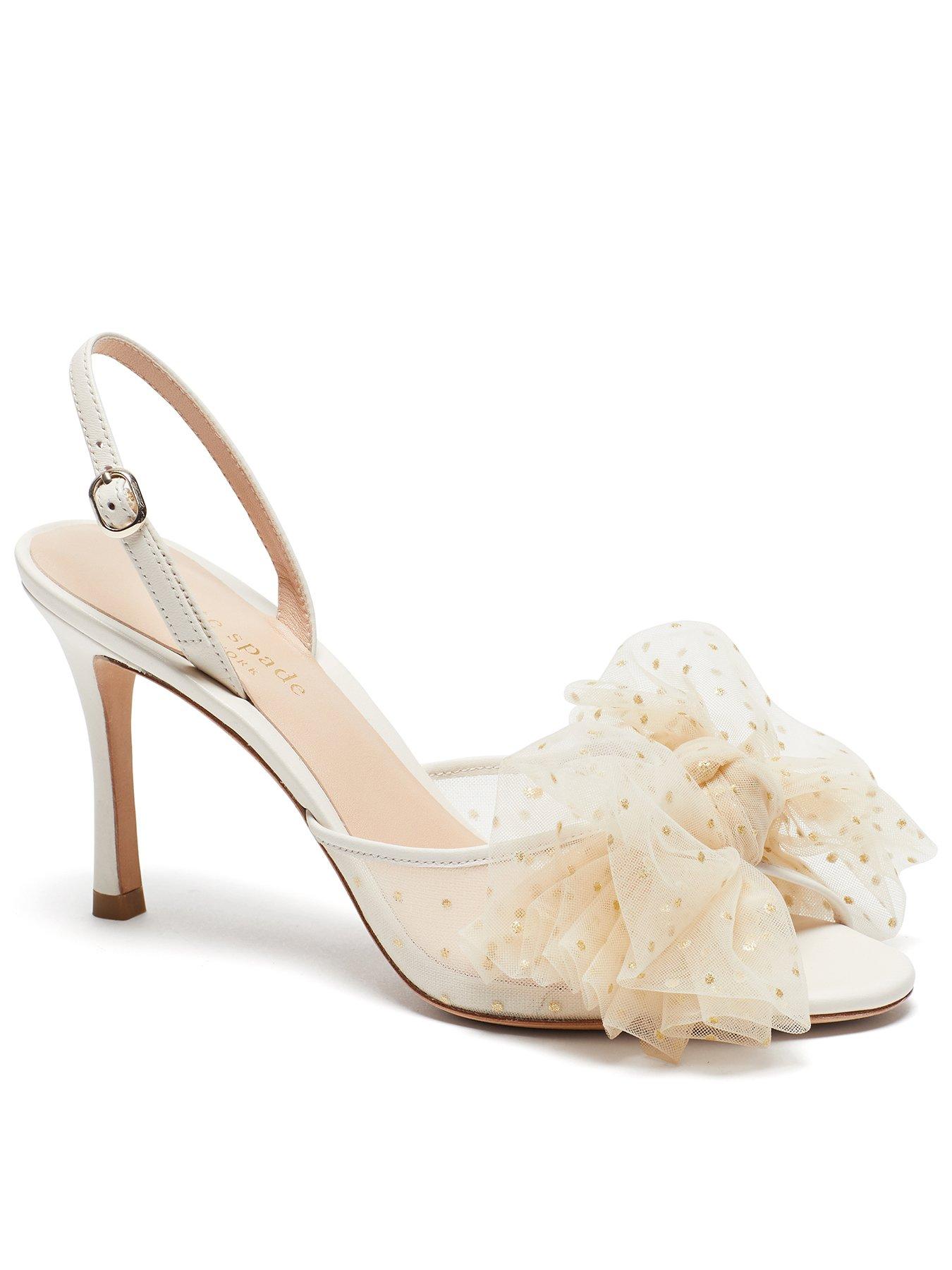 Kate Spade New York Bridal Sparkle Heel - Parchment