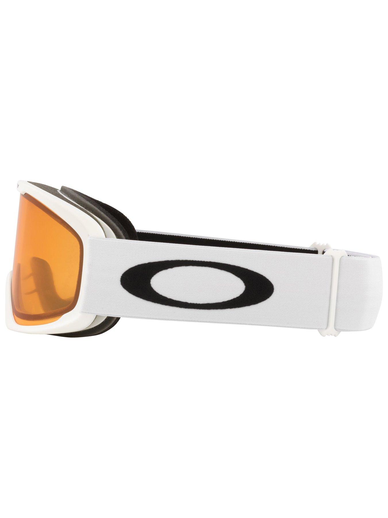  image of oakley-mens-o-frame-20-pro-snow-gogglesnbsp--matte-whitepersimmon