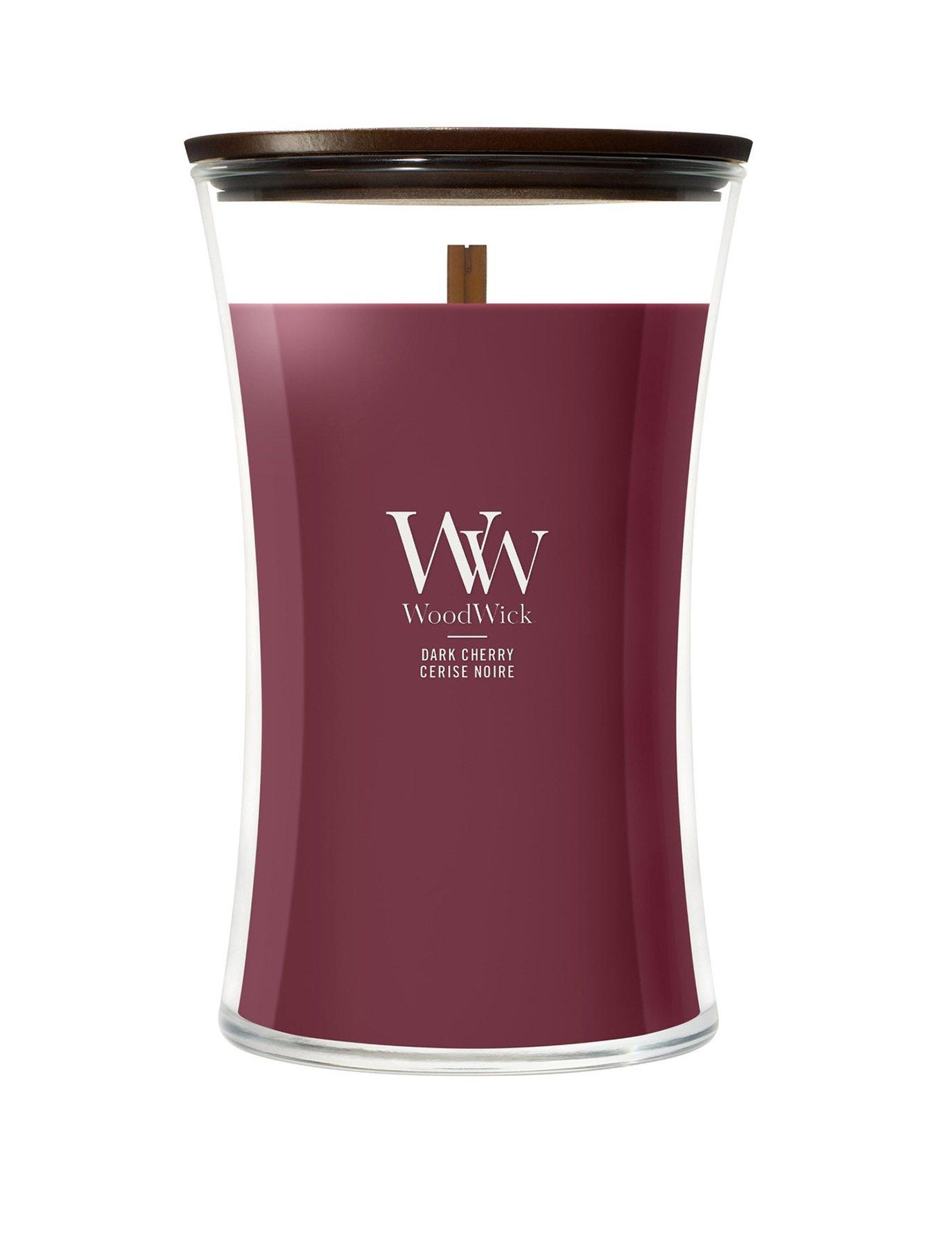 WoodWick Phantom Cherry Large Hourglass Candle