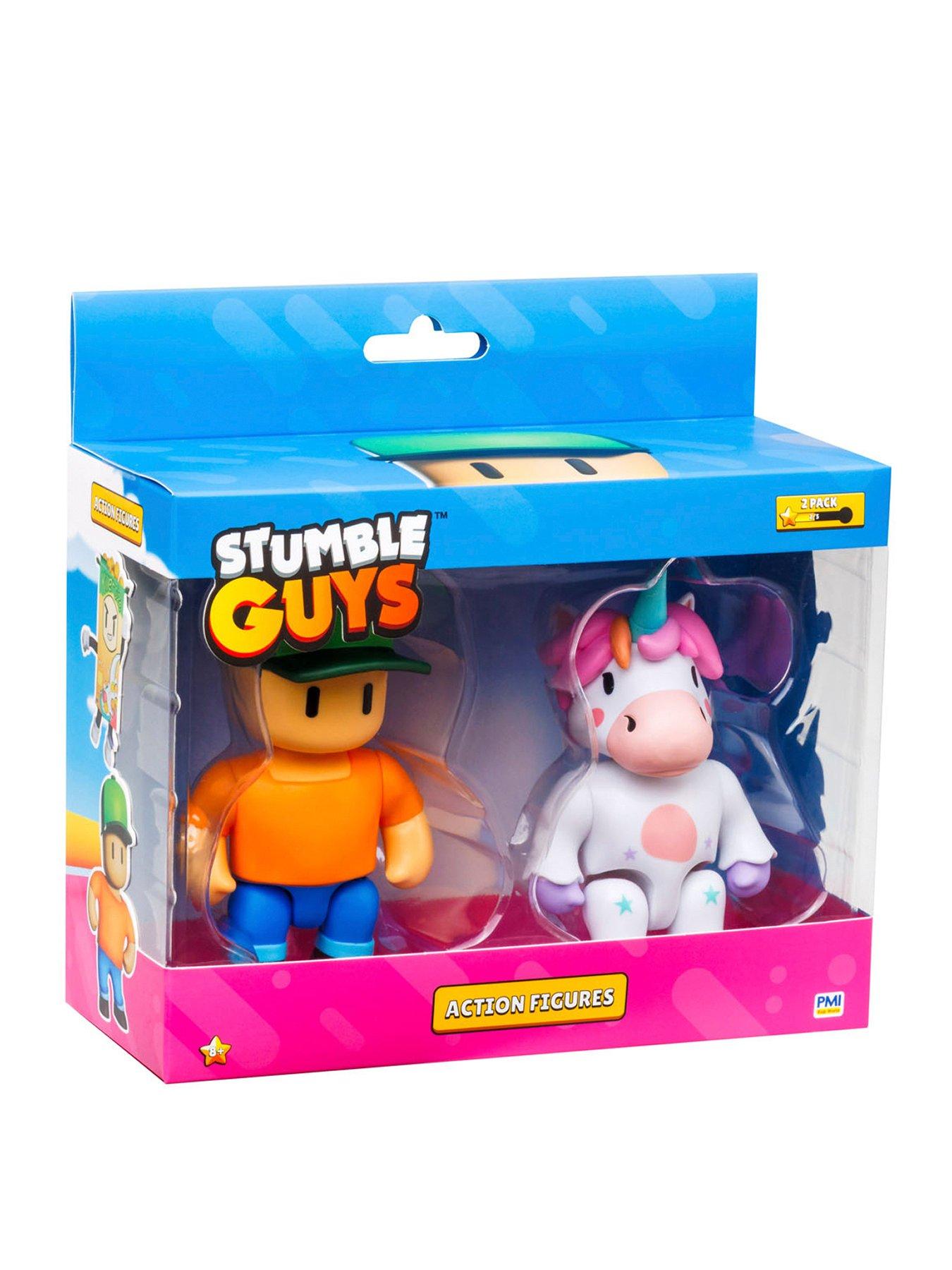 undefined Stumble Guys 4.5" Action Figures 2PK Window Box - Mr Stumble & Sprinkles