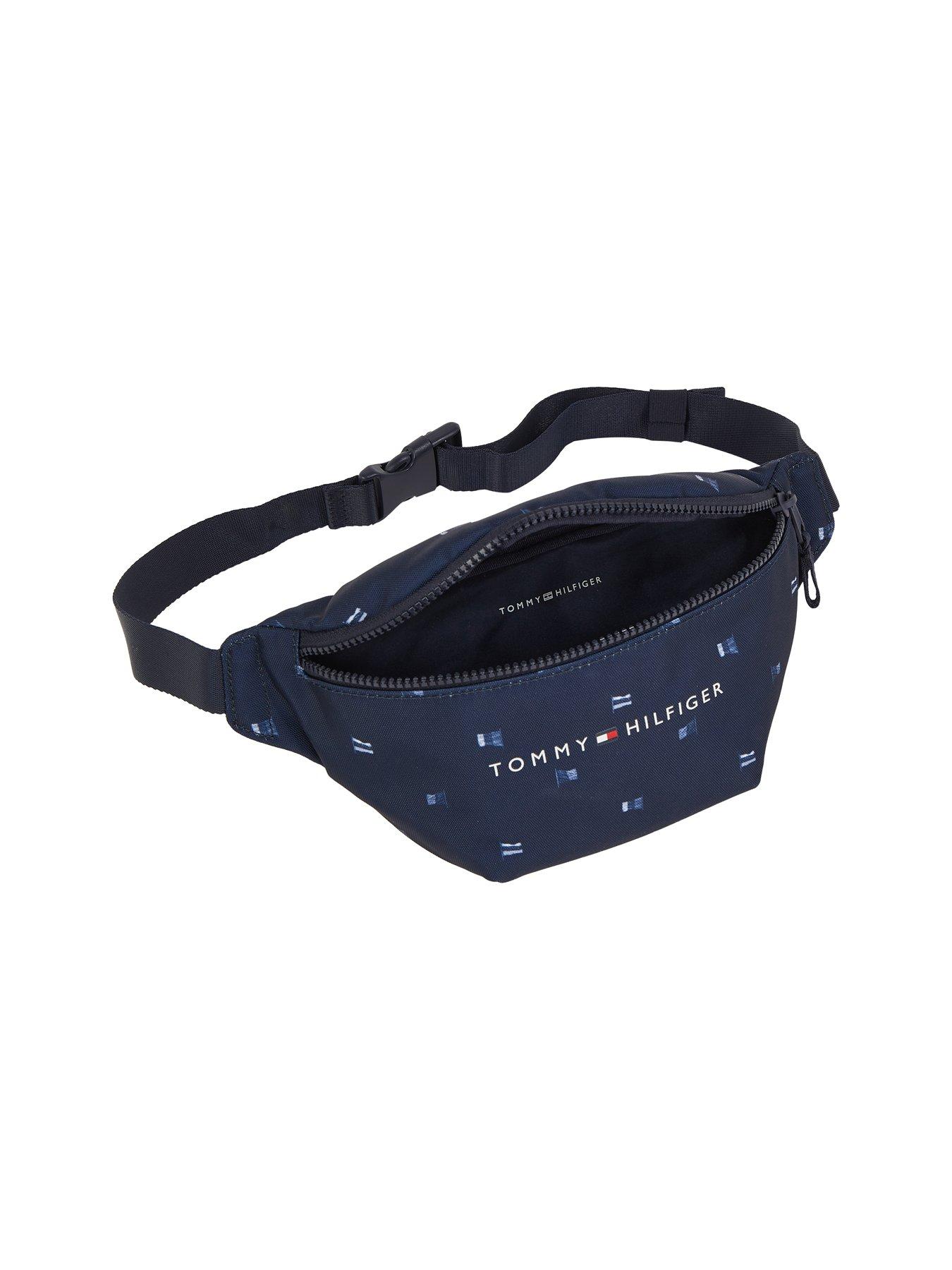 Image 2 of 4 of Tommy Hilfiger Kids Essential All Over Print Bum Bag - Navy