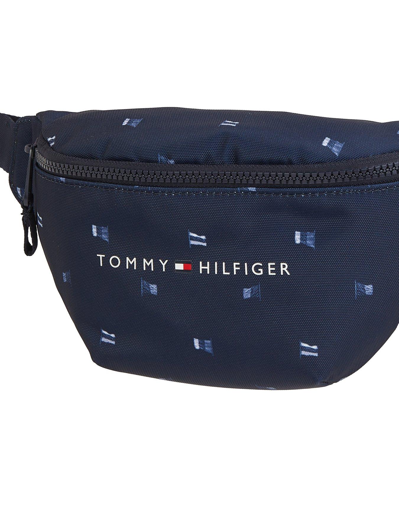 Image 3 of 4 of Tommy Hilfiger Kids Essential All Over Print Bum Bag - Navy