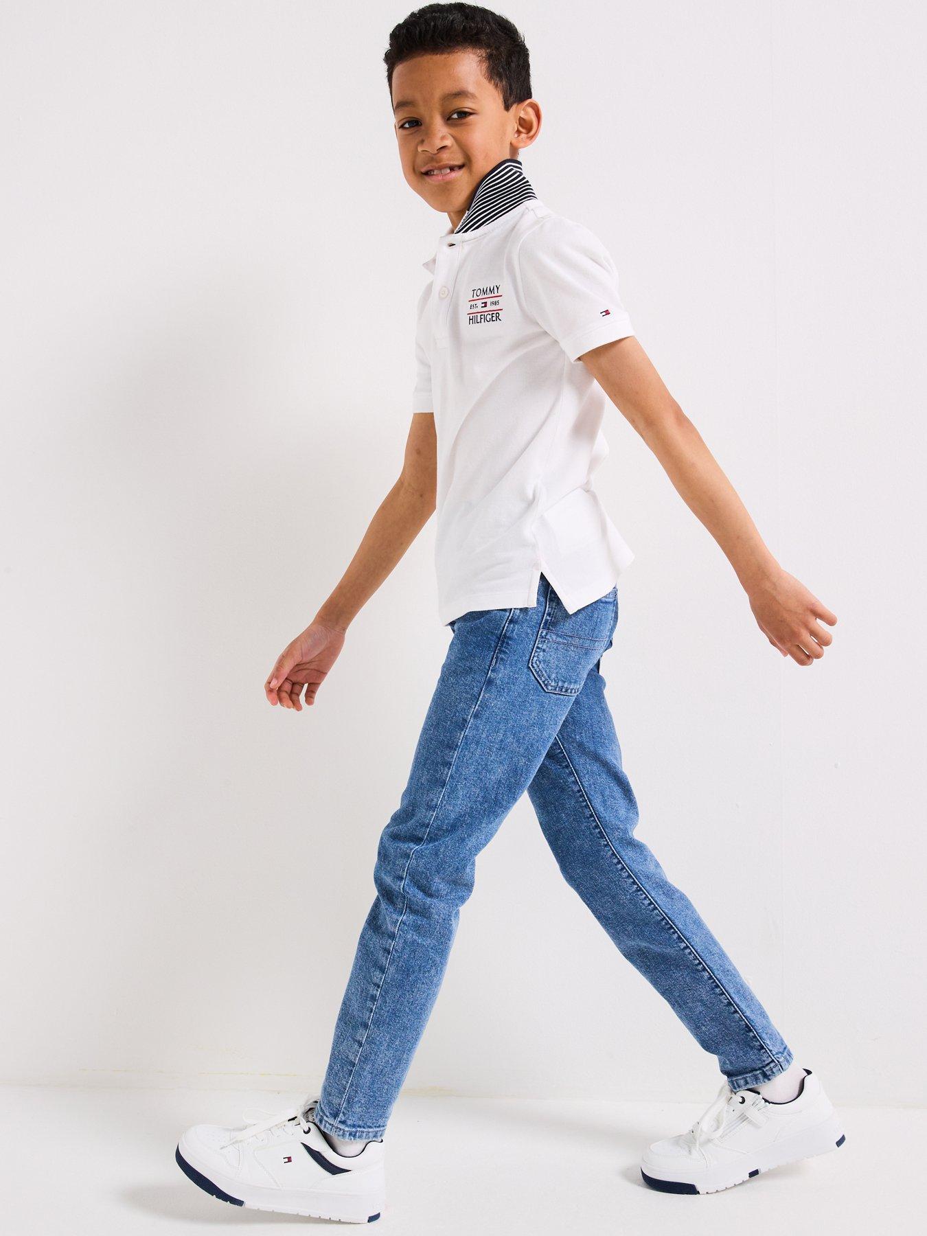  image of tommy-hilfiger-boys-modern-straight-saltpepper-jeans-blue