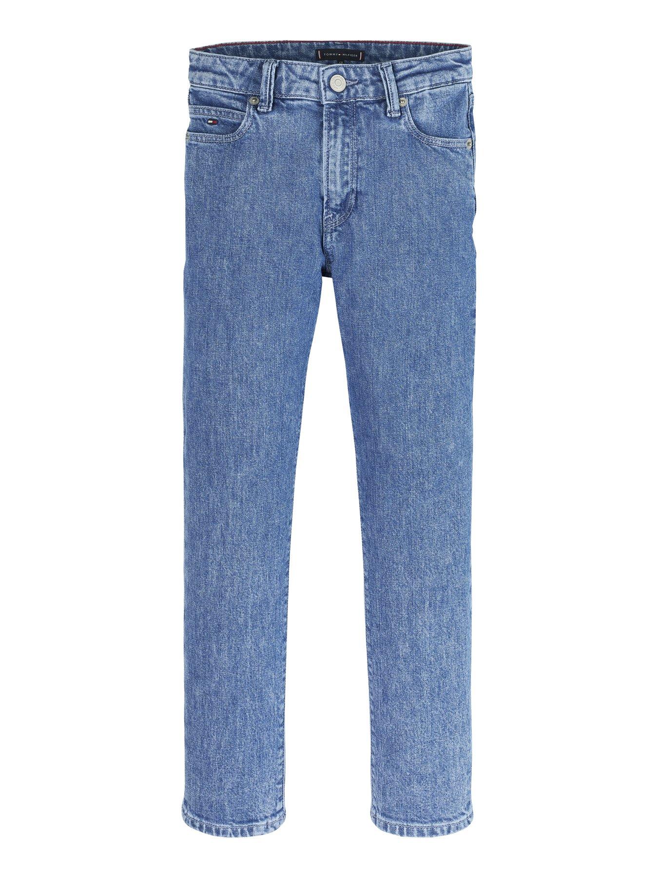  image of tommy-hilfiger-boys-modern-straight-saltpepper-jeans-blue