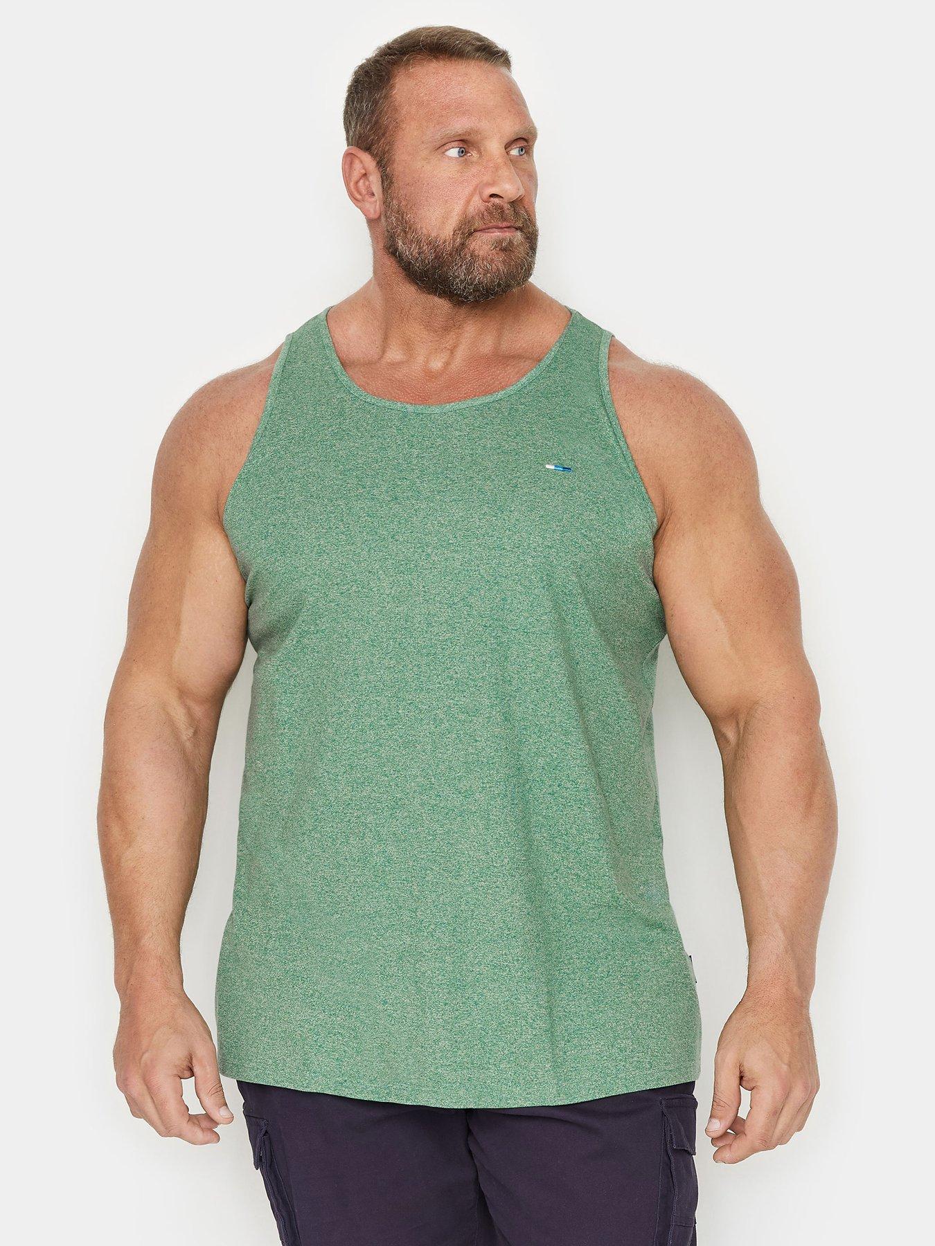 badrhino-marl-vest-green