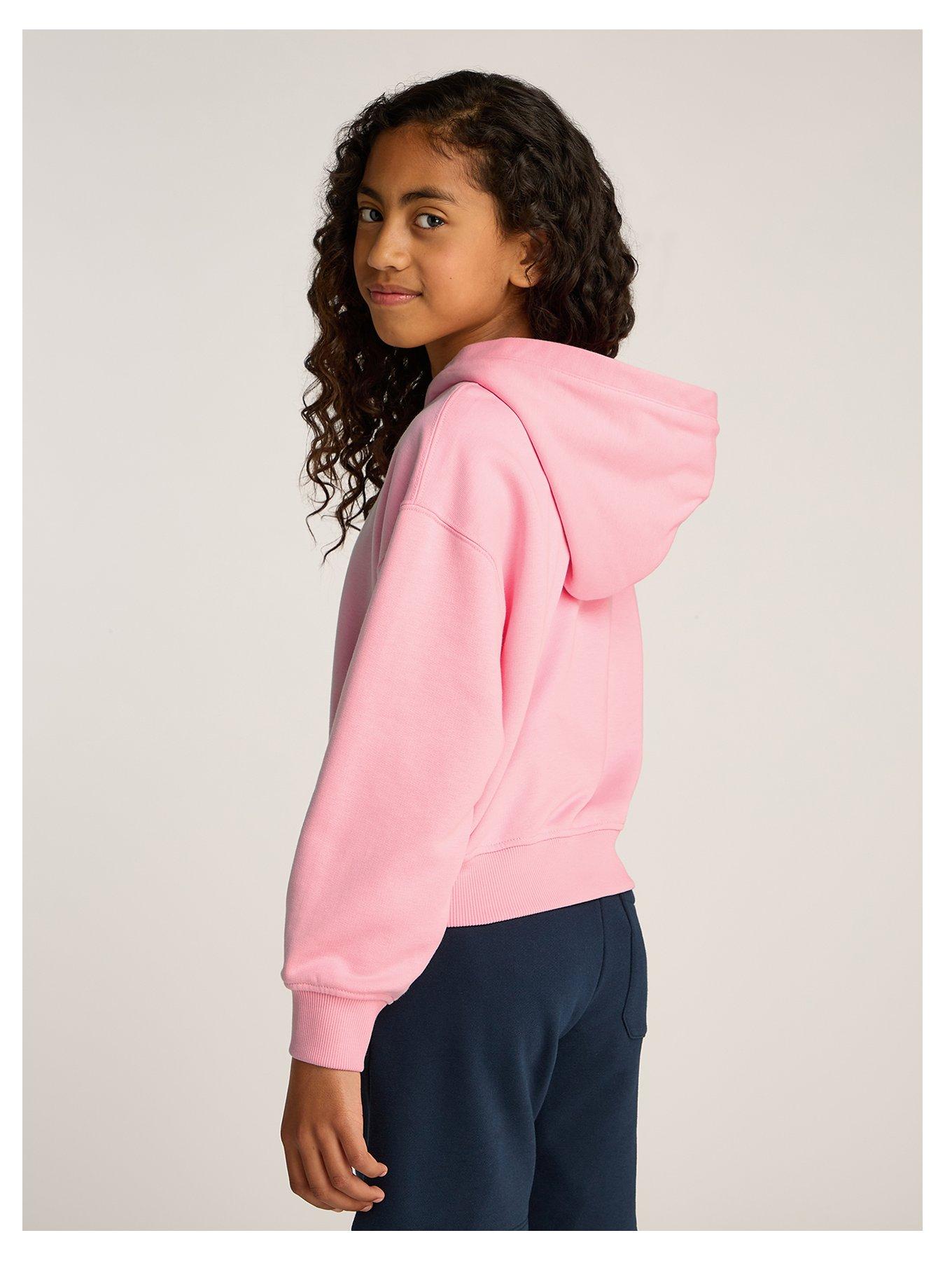  image of tommy-hilfiger-girls-new-york-hoodie-pink