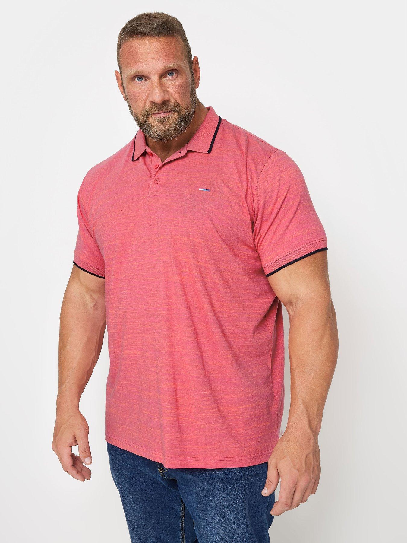 badrhino-injected-slub-polo-shirt-pink